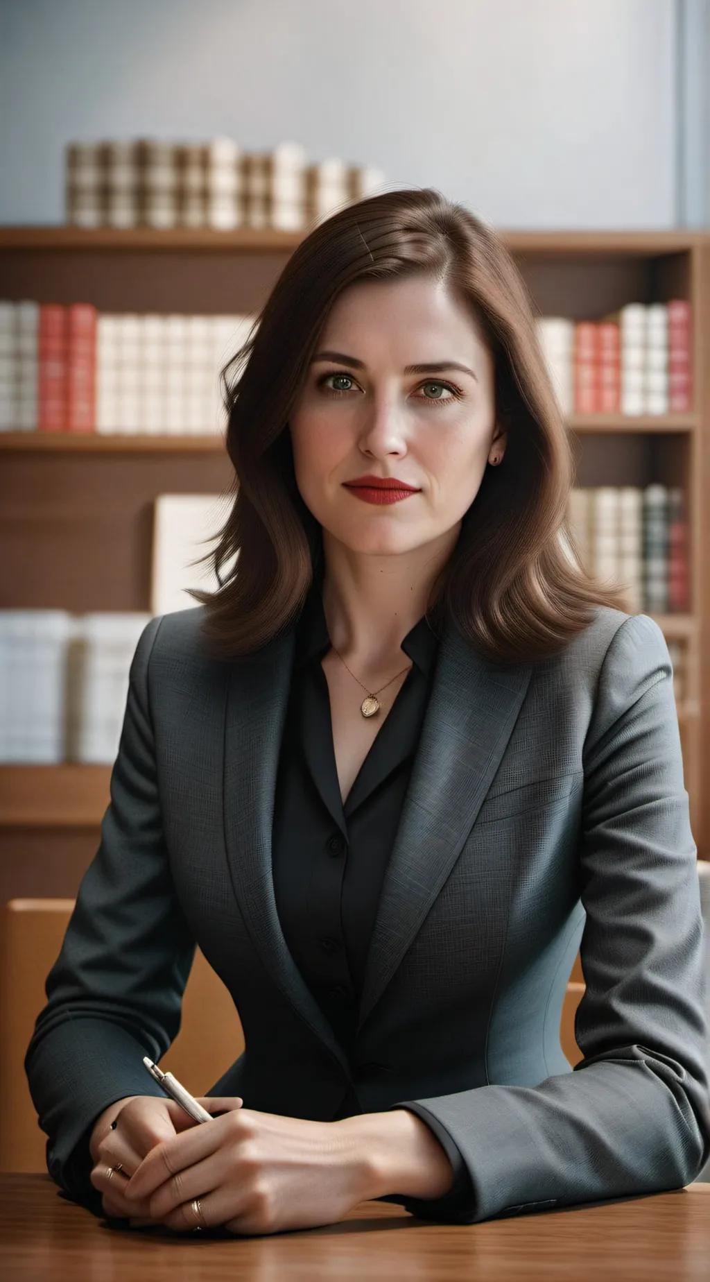 ai character: Lena Luther background