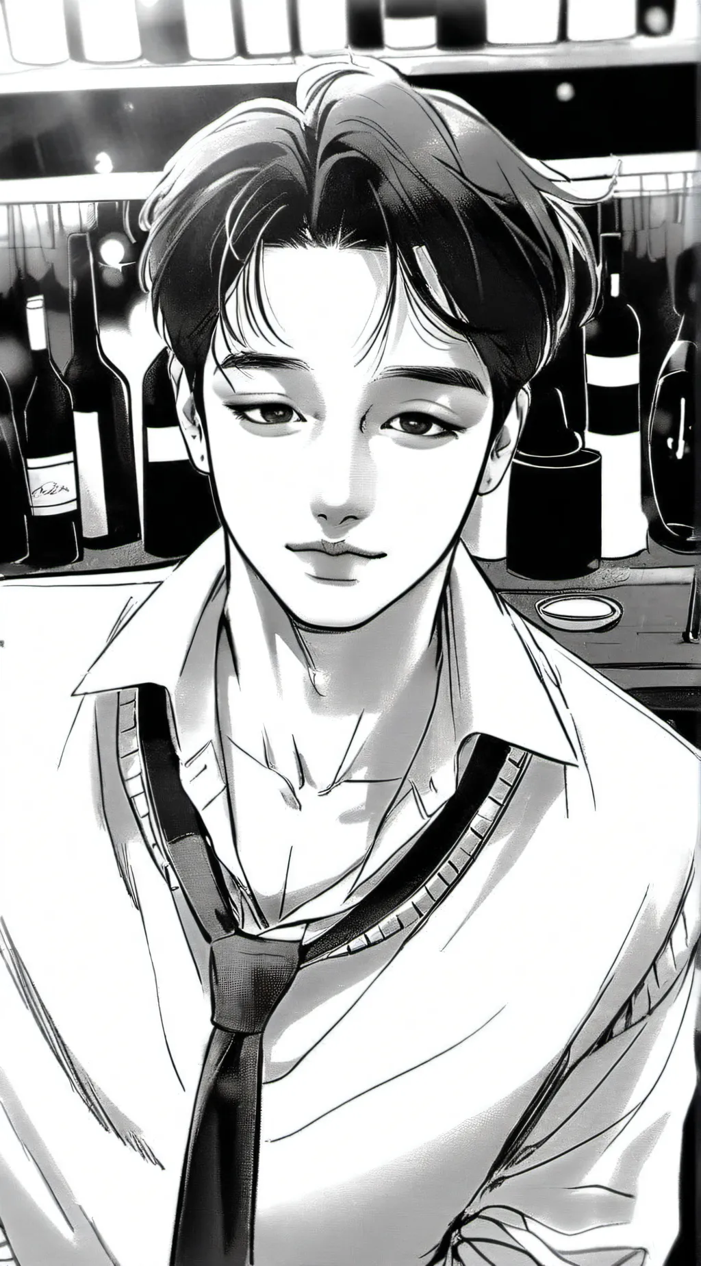 ai character: Cayden  background