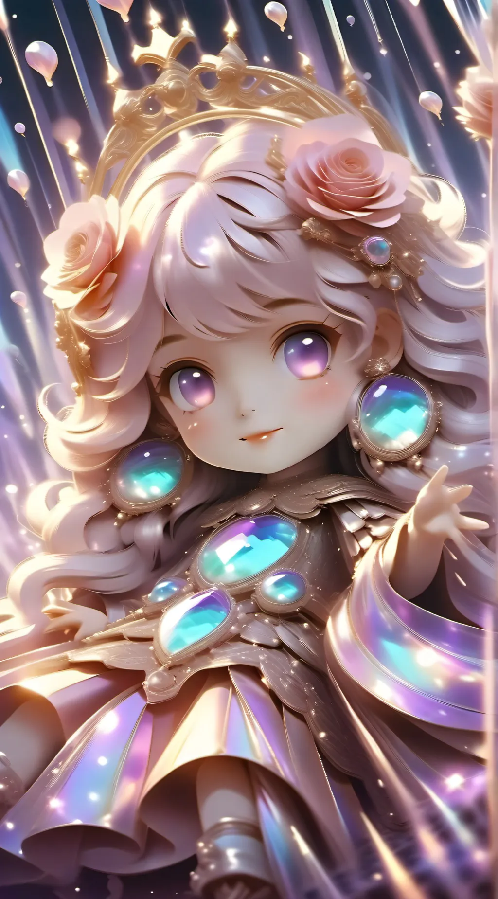 ai character: Iris background