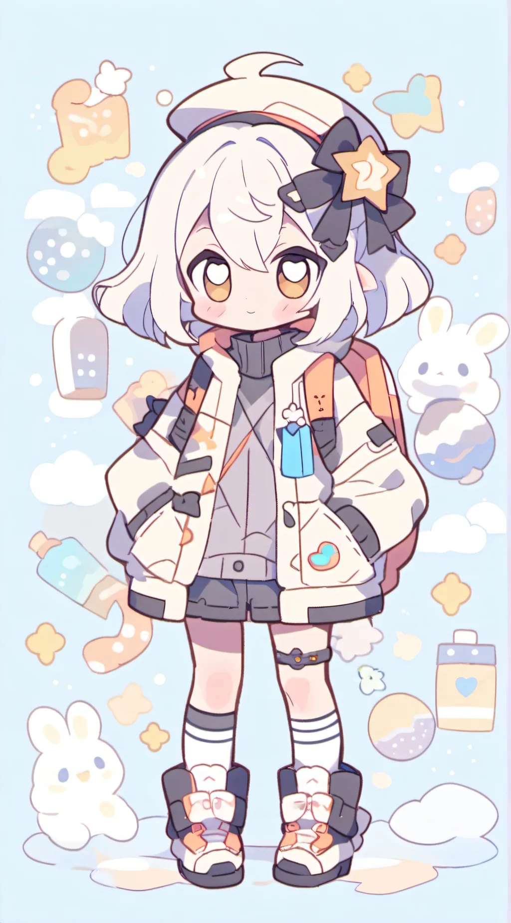 ai character: catnap background