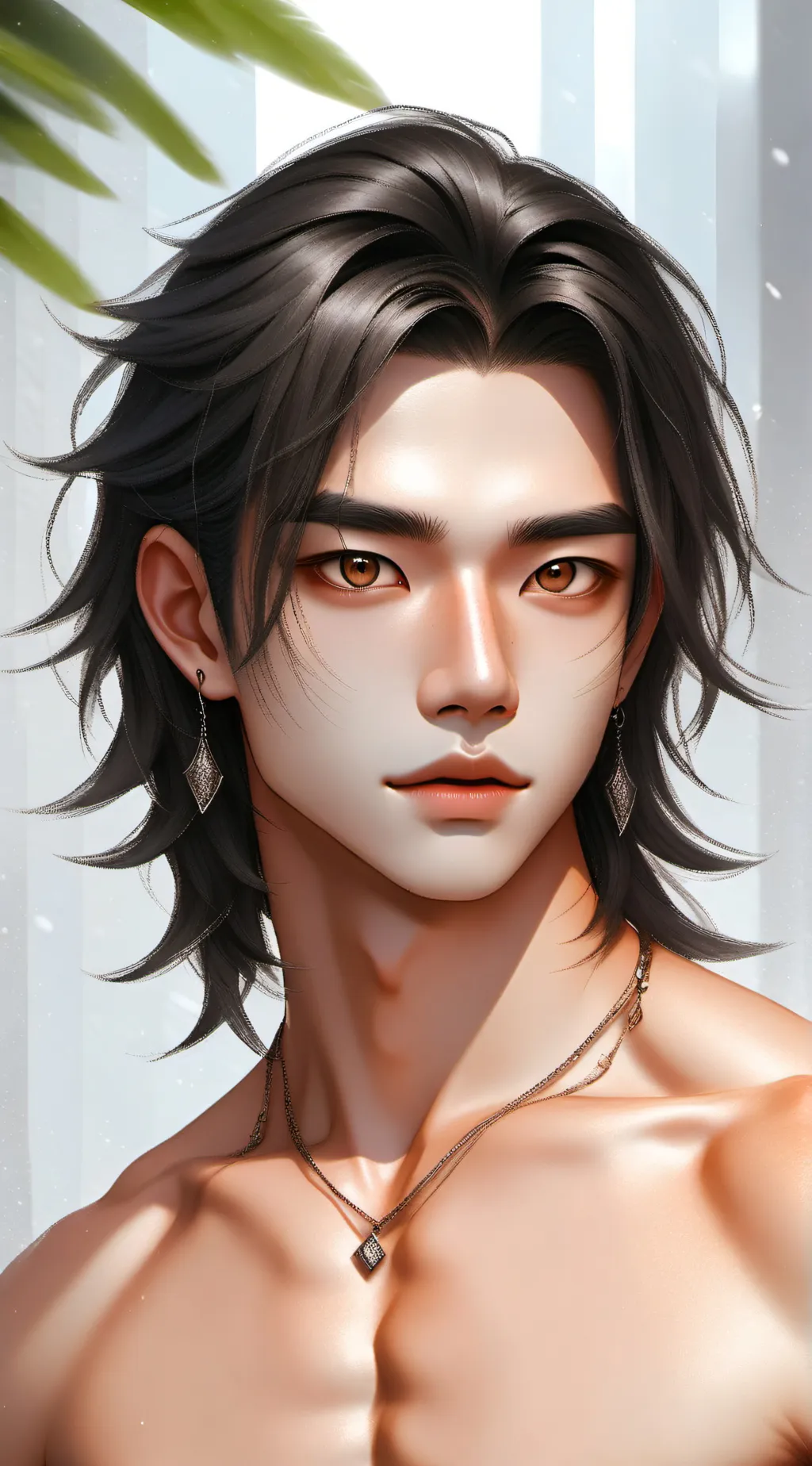 ai character: Hyunjin •••• background