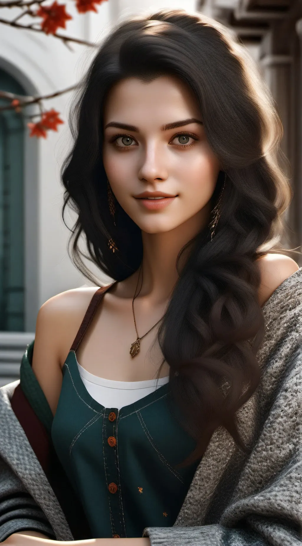 ai character: May/ Mika background