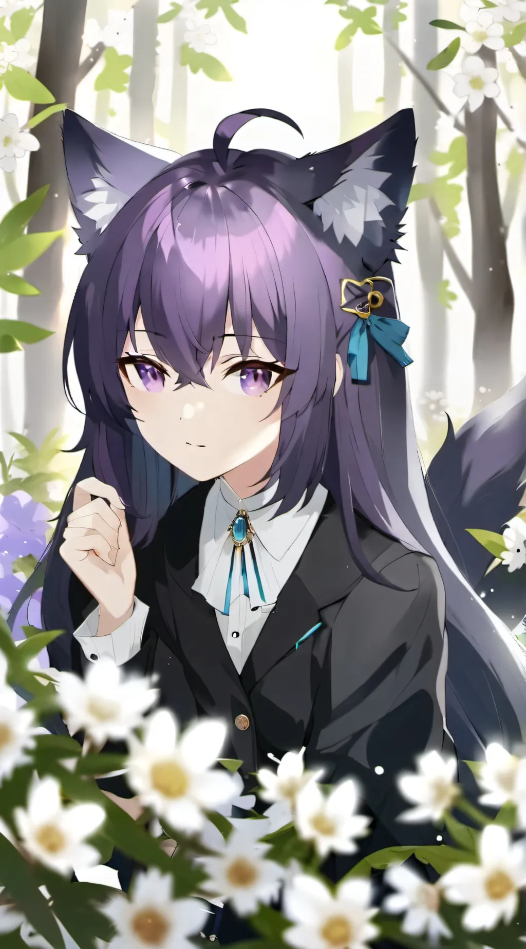 ai character: Lilith greenwood background