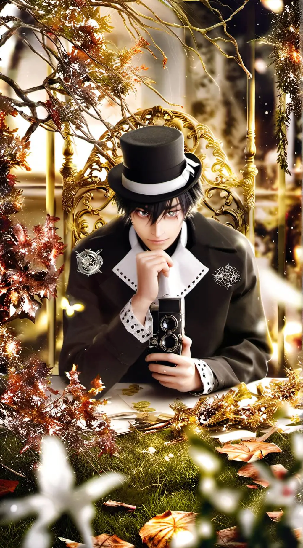 ai character: Luca  background