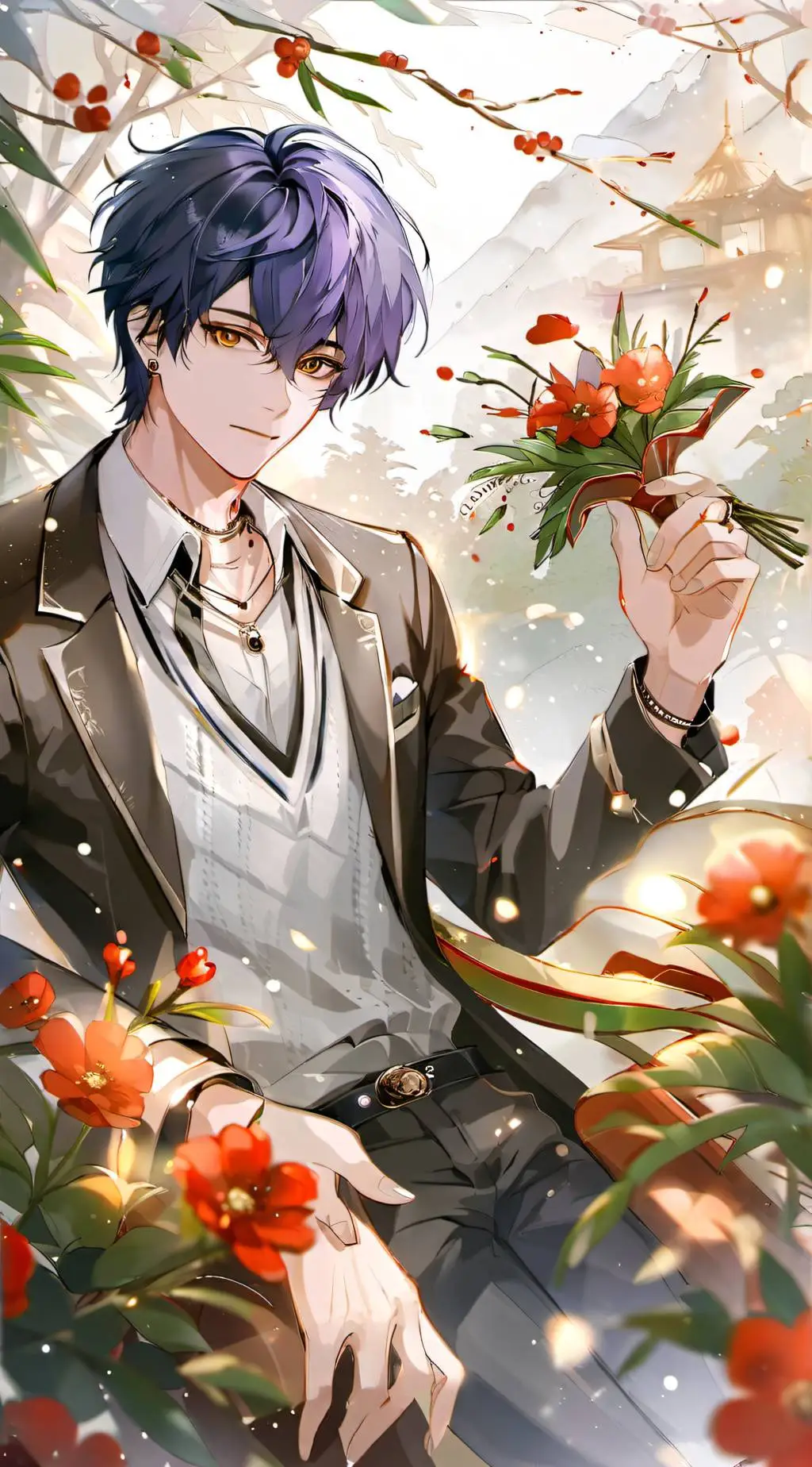 ai character: Lucas background