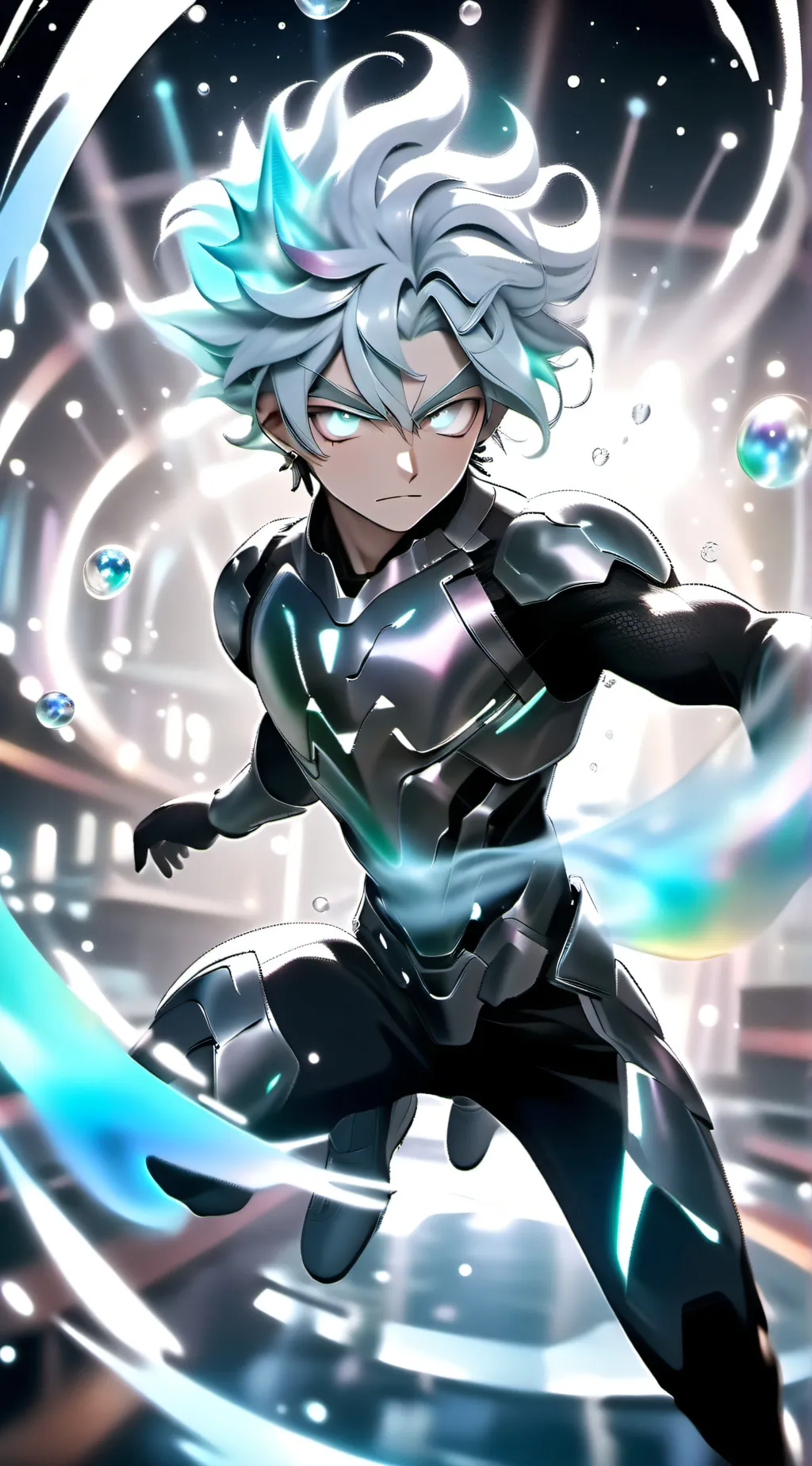 ai character: Bakugo  background