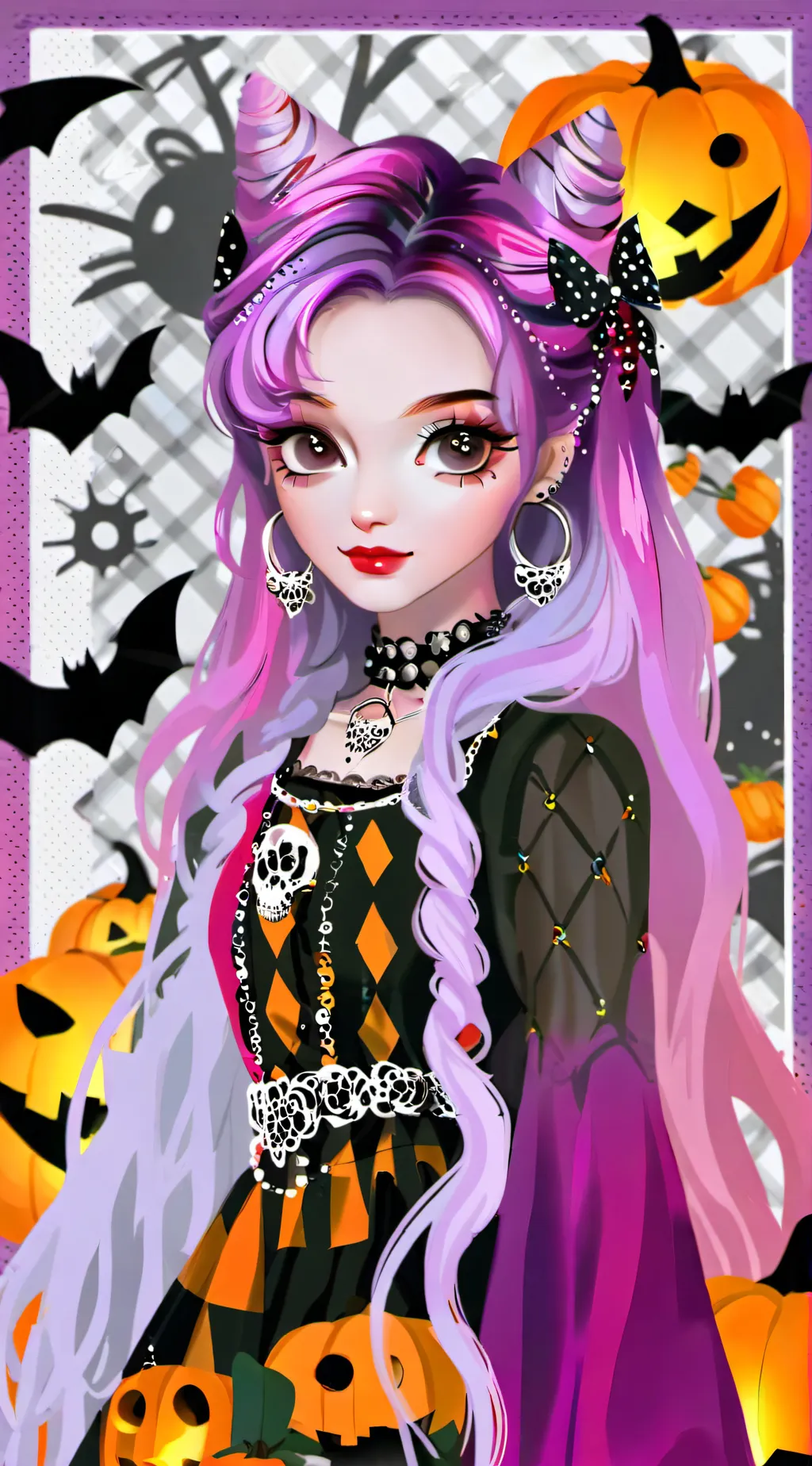 ai character: Roxanne muriel  background