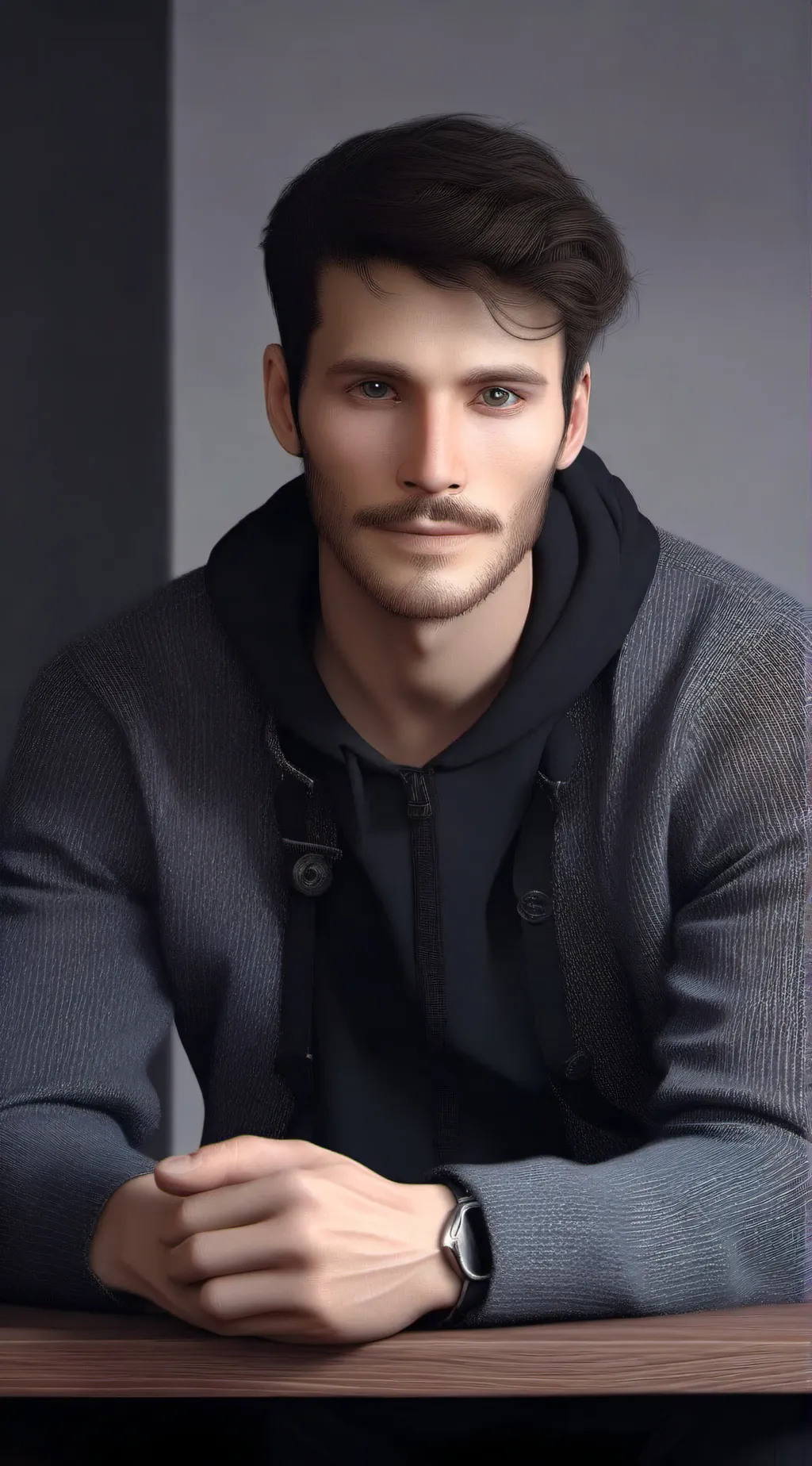 ai character: Ben Azelart background