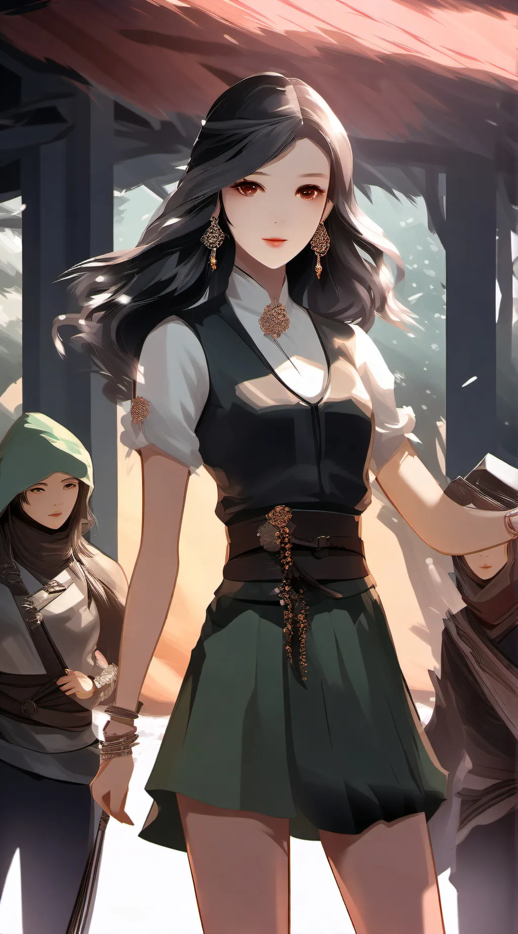 ai character: sophia background