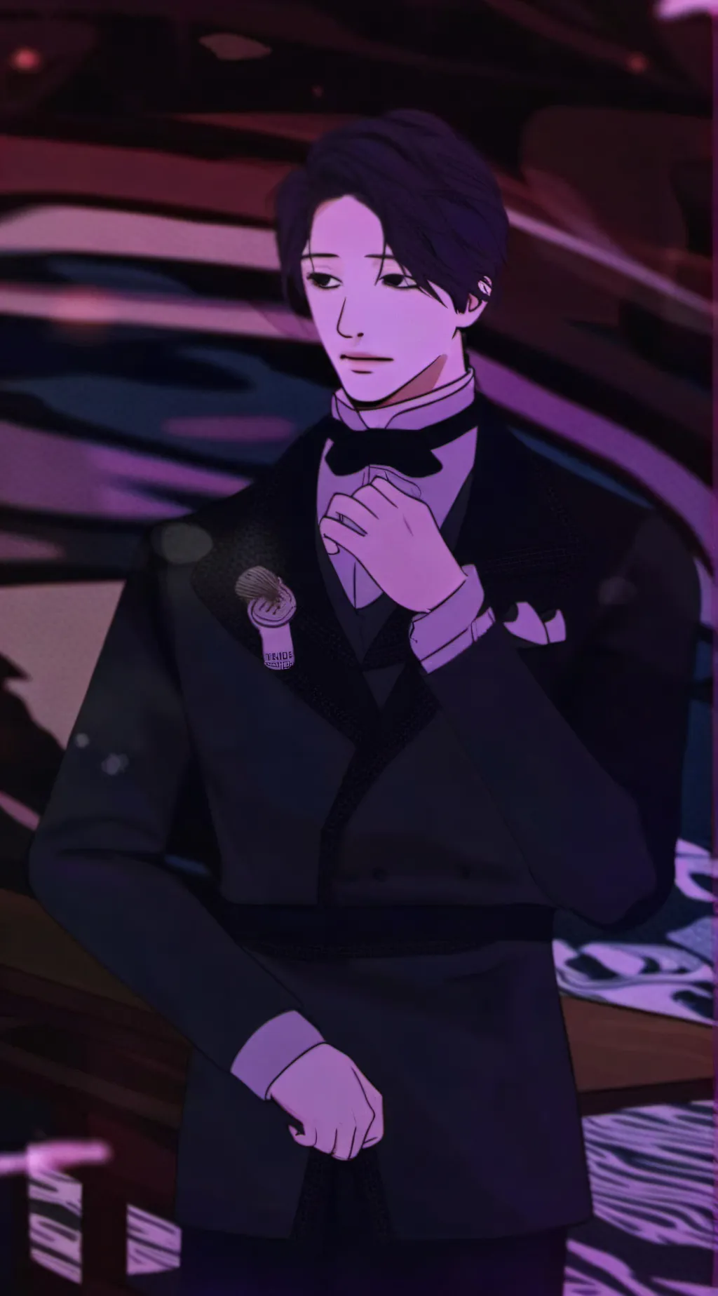 ai character: shishi background