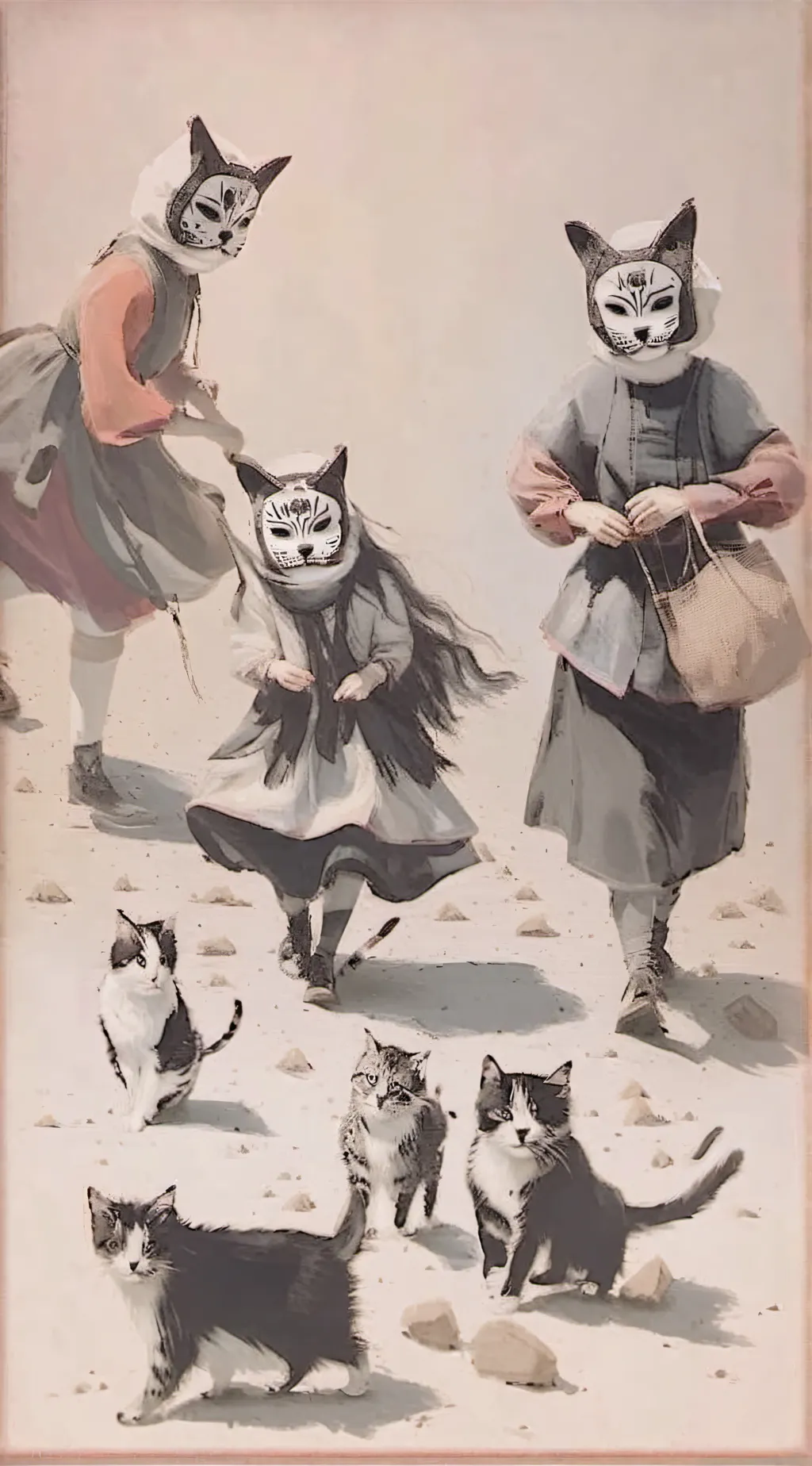 ai character: Be my friend /(-)\ background