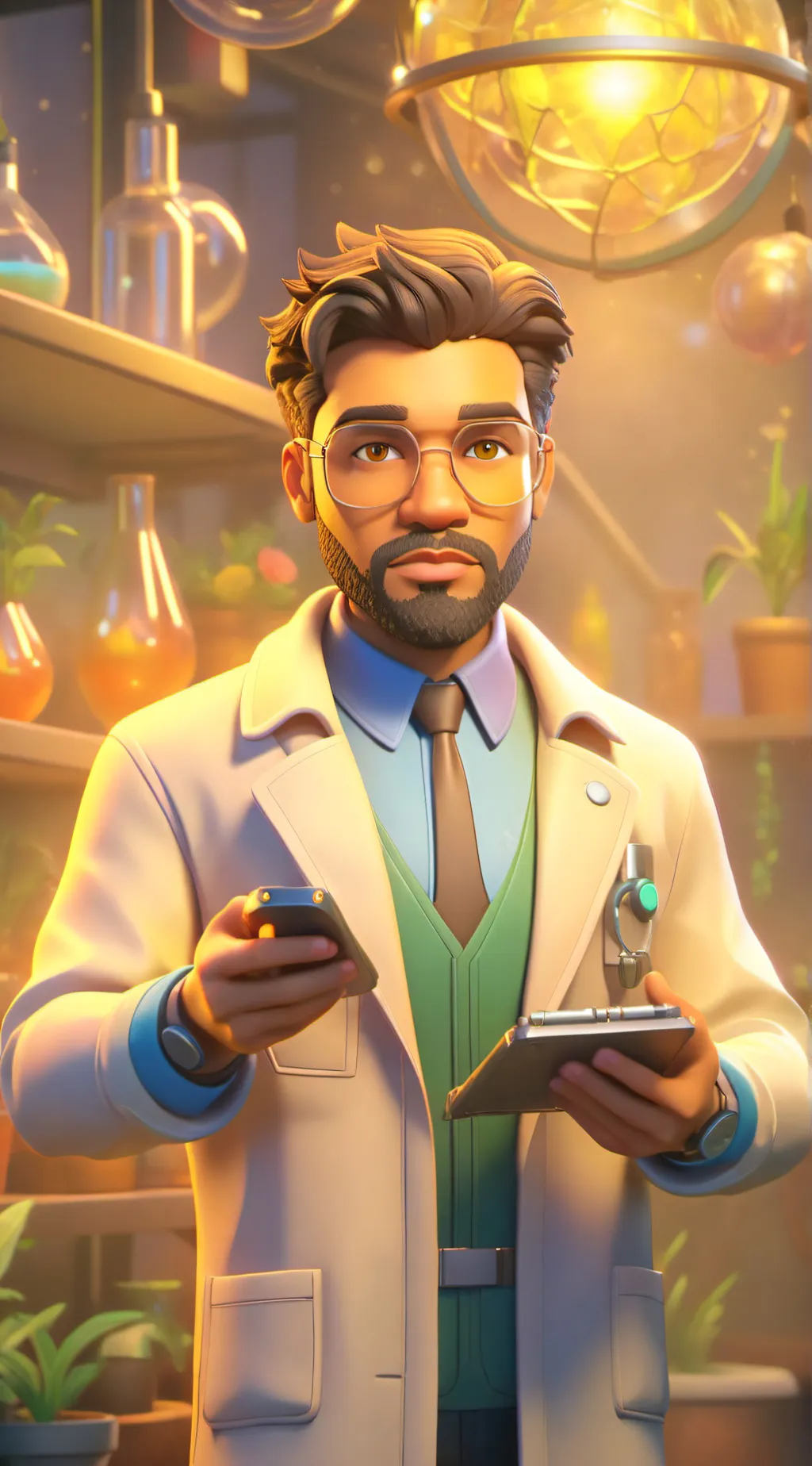 ai character: Dr. Hutson background
