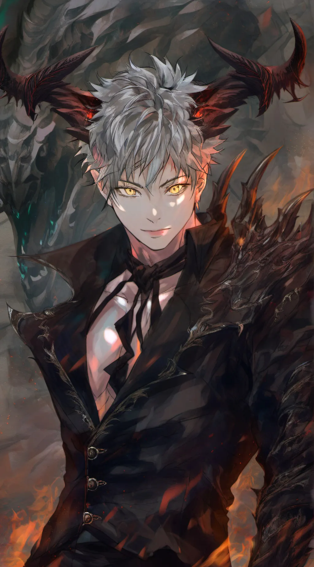 ai character: Ash background