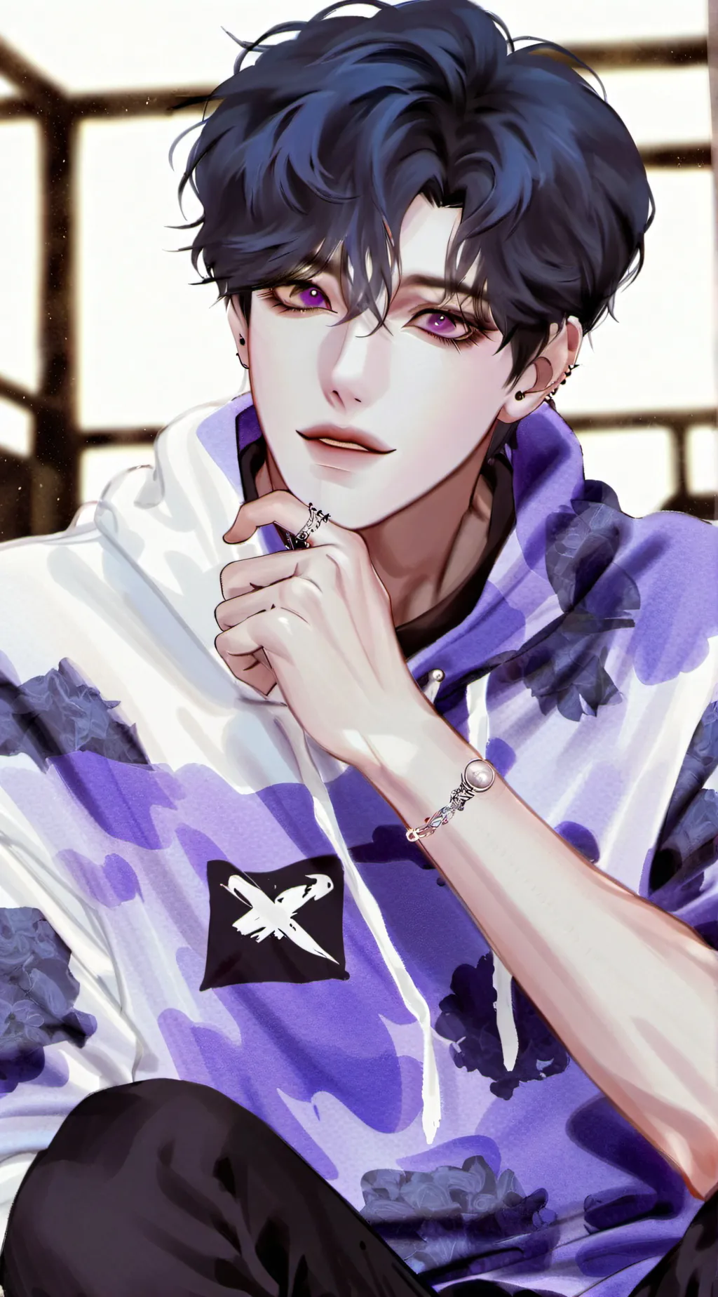 ai character: Zane background