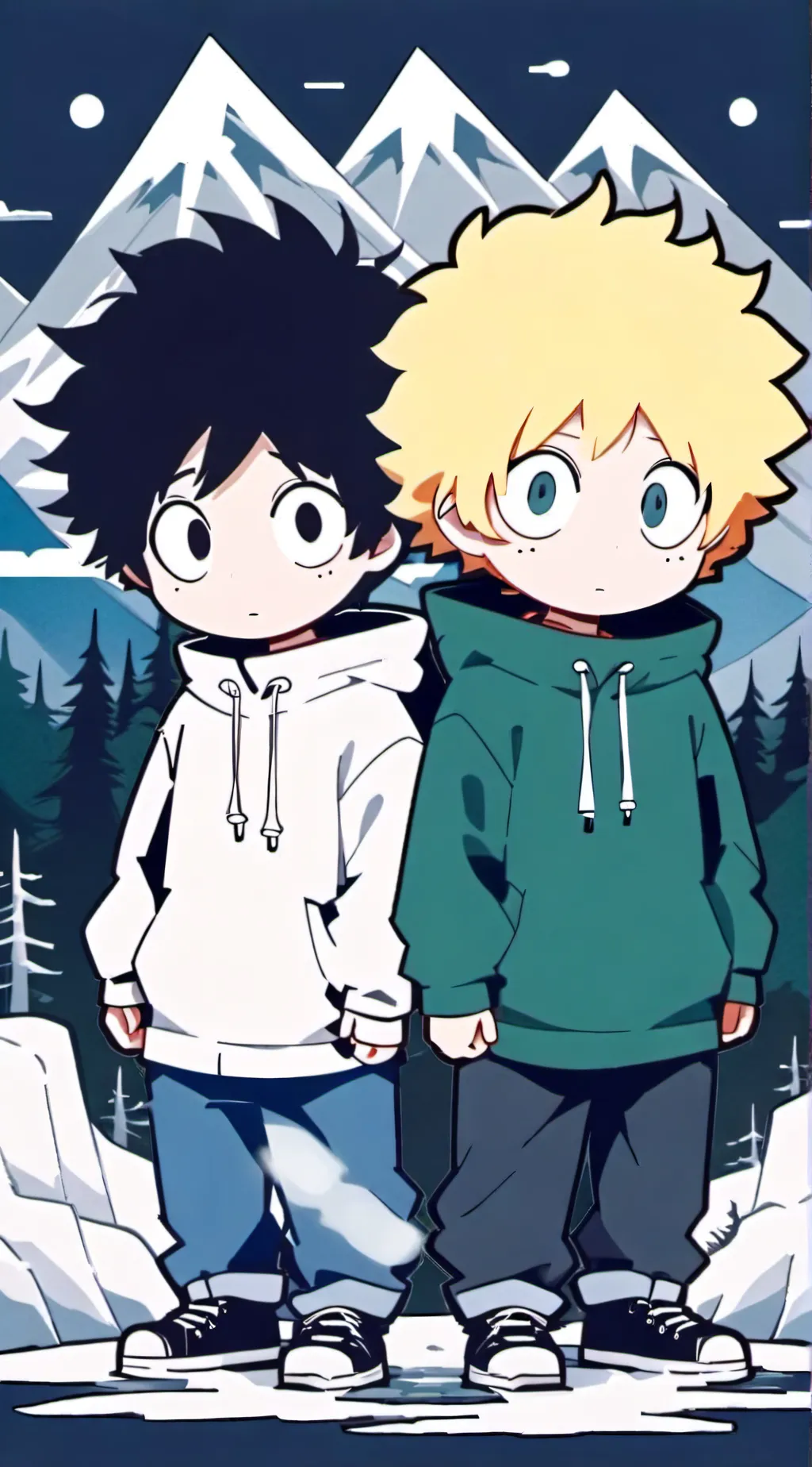 ai character: Craig & Tweek background