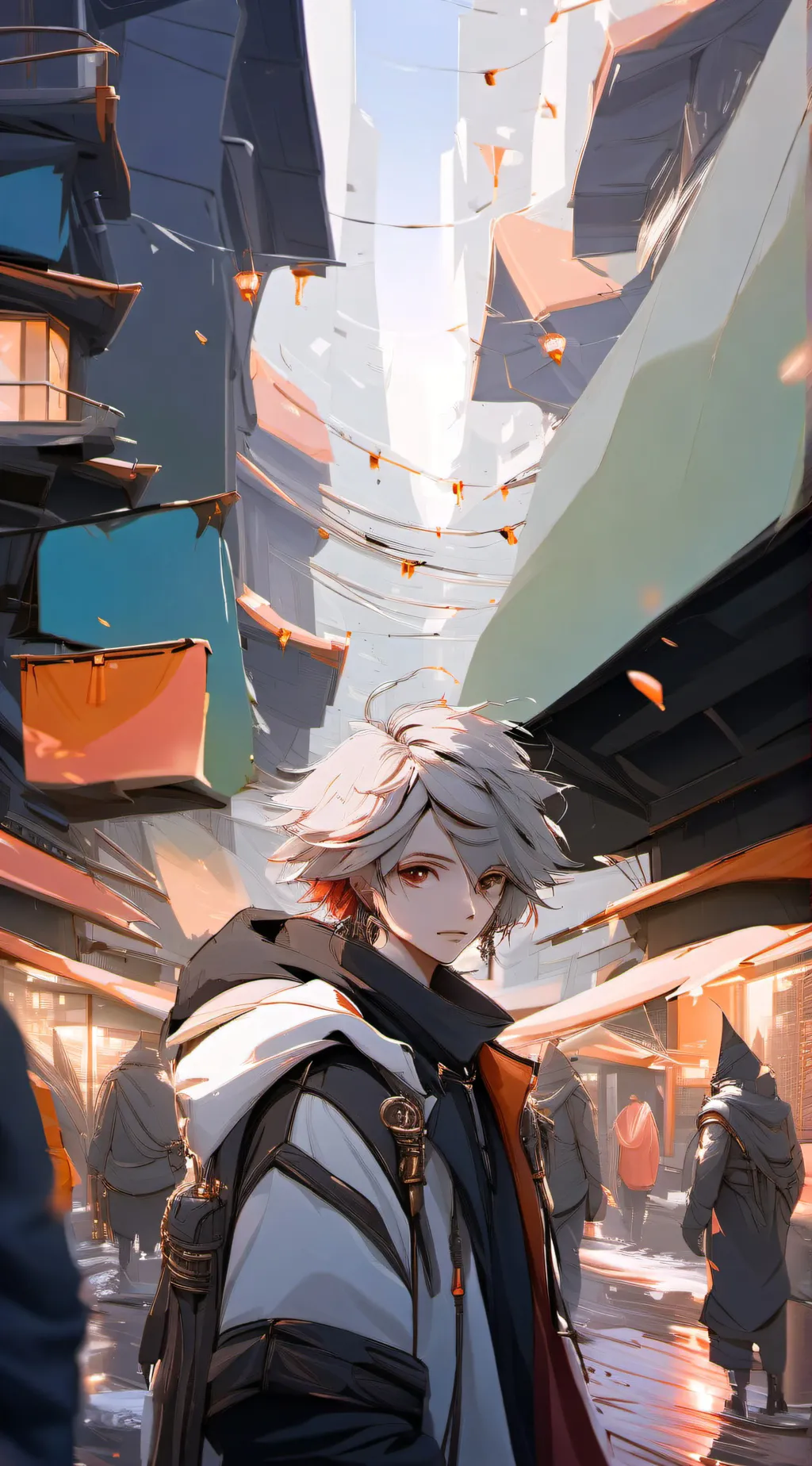 ai character: Xavier  background