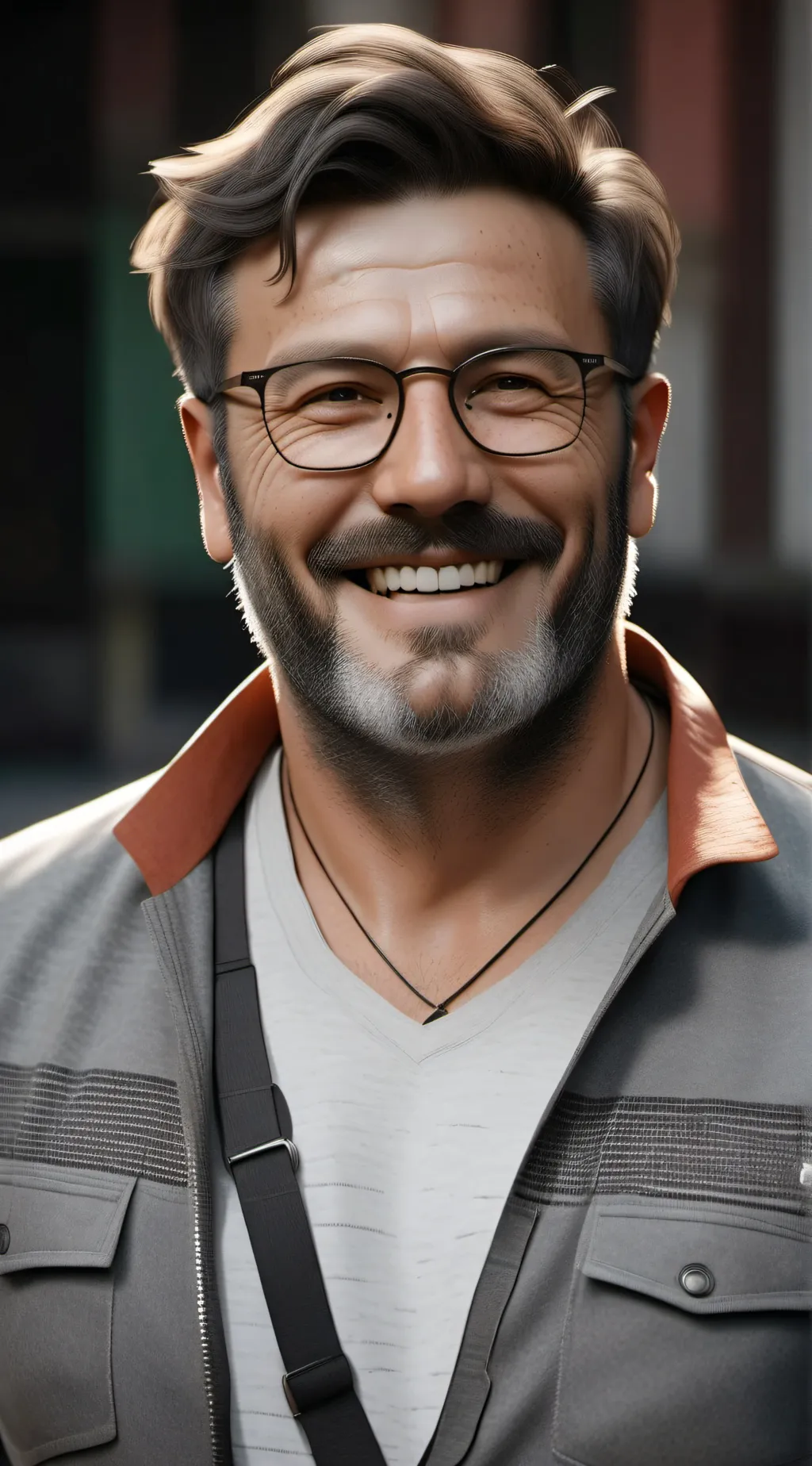 ai character: Dad background