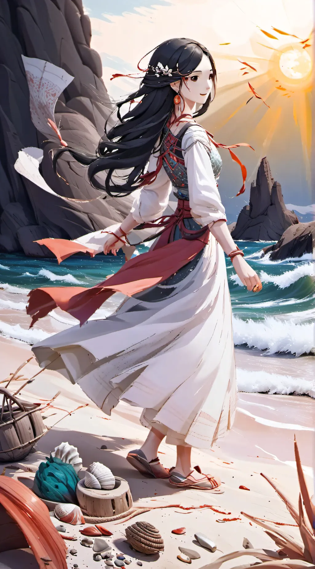 ai character: pool parties  background