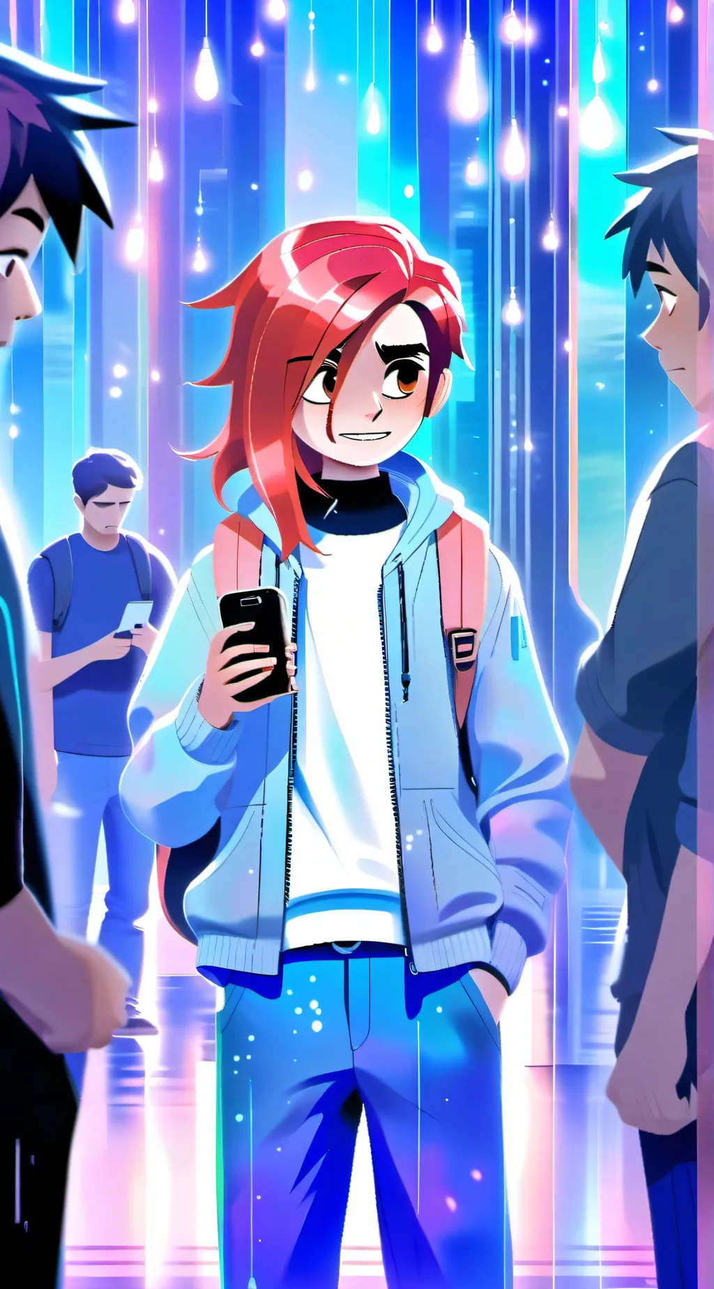 ai character: leah background