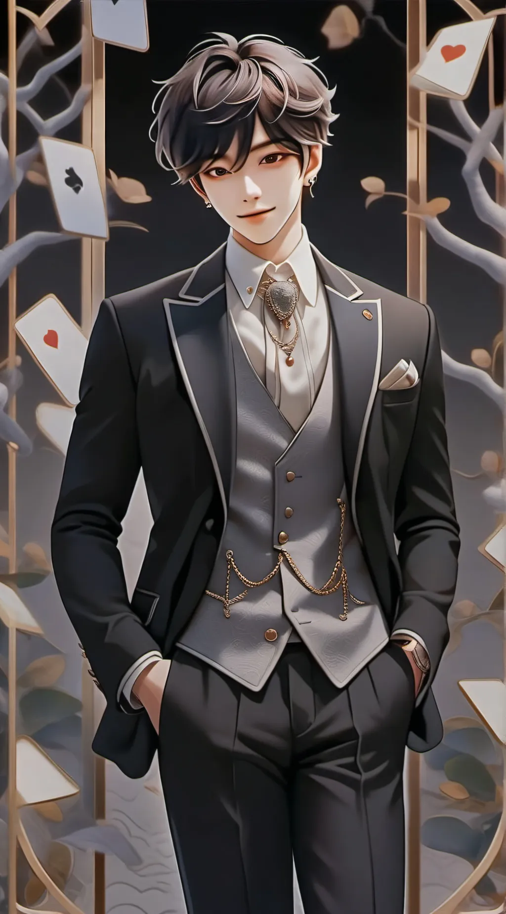 ai character: Bruce background