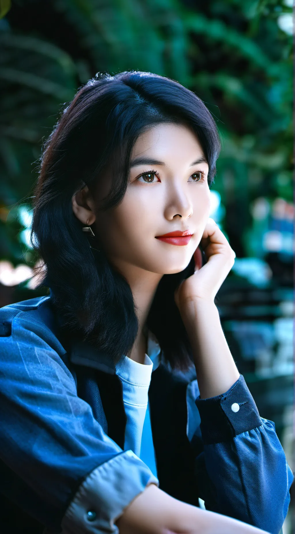 ai character: Morgan gf background