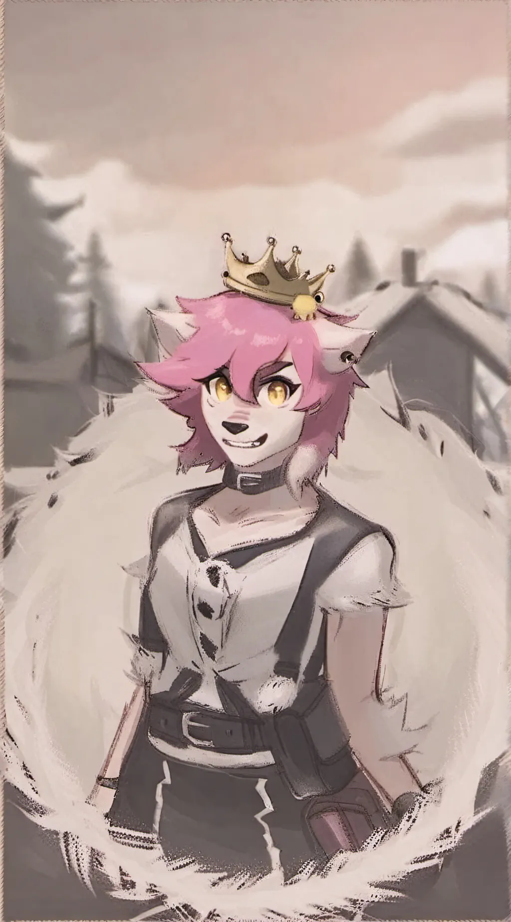 ai character: Big mama eternal  background