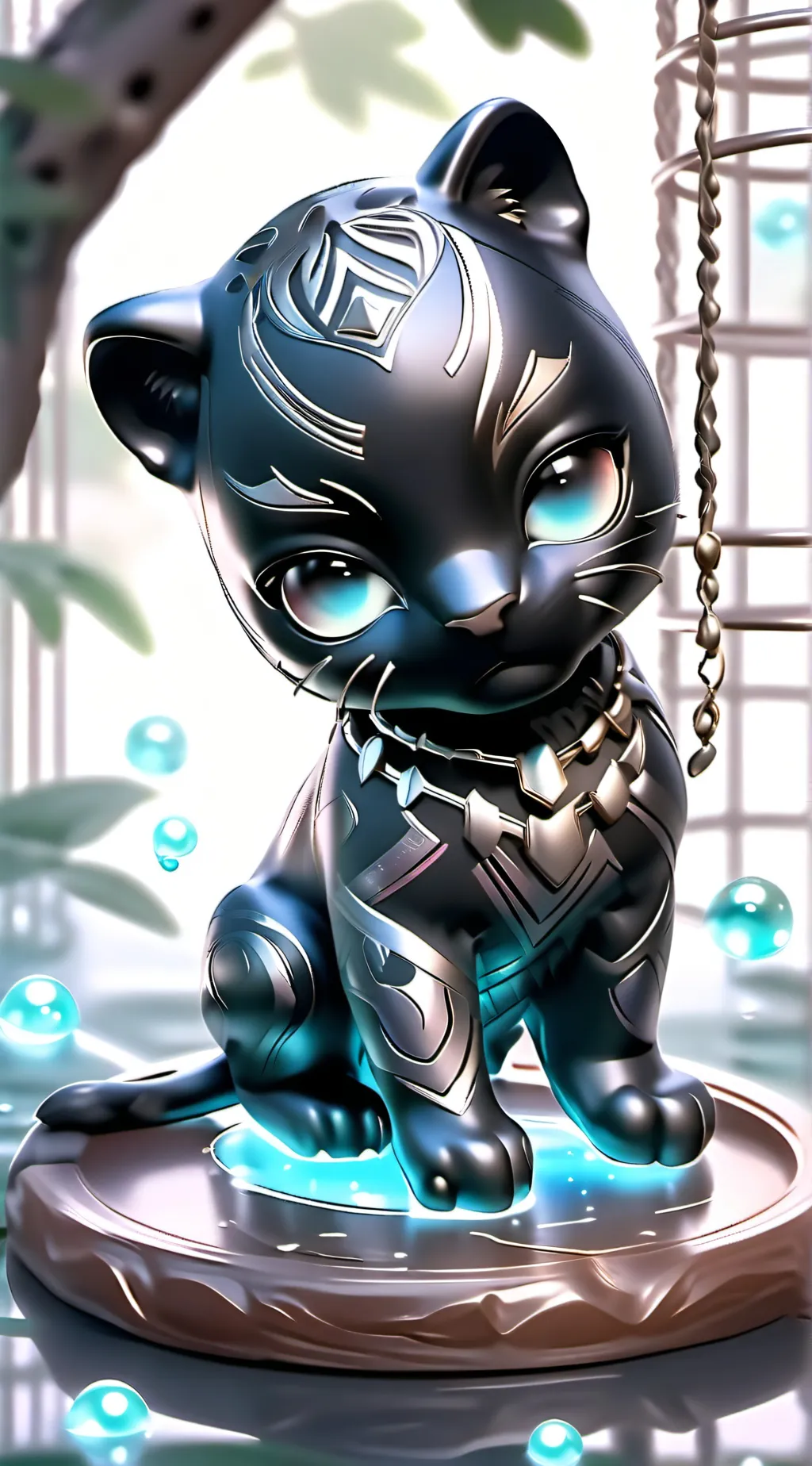 ai character: crystal 🔮 background