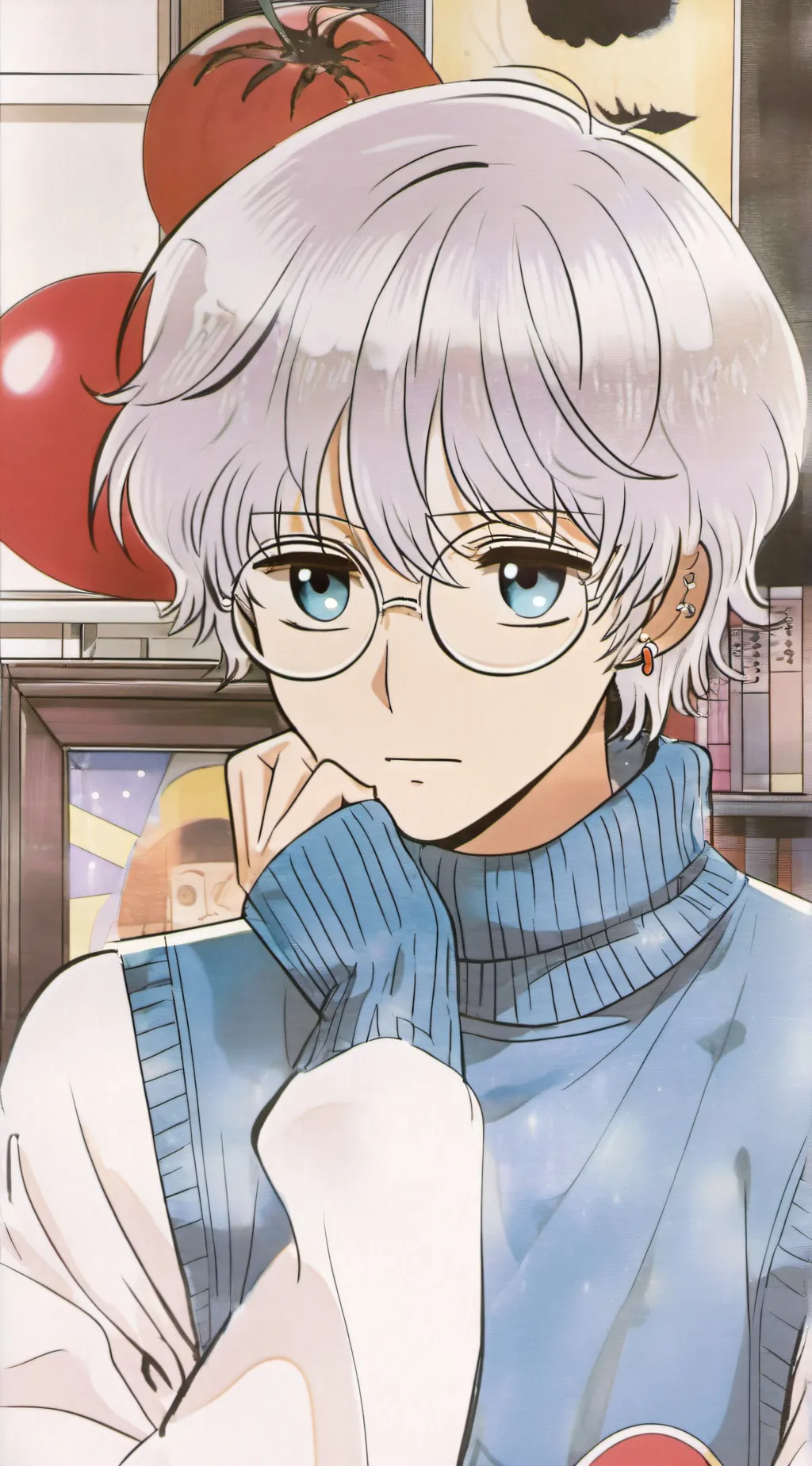 ai character: '..Victor...'🤍 background