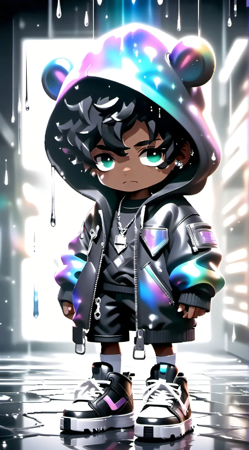 ai character: Mikey  background