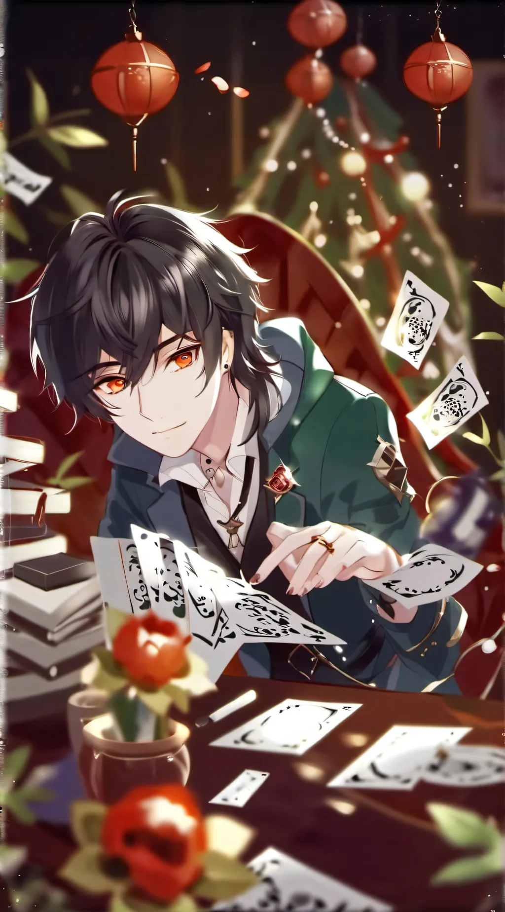 ai character: Leo (your bf) background