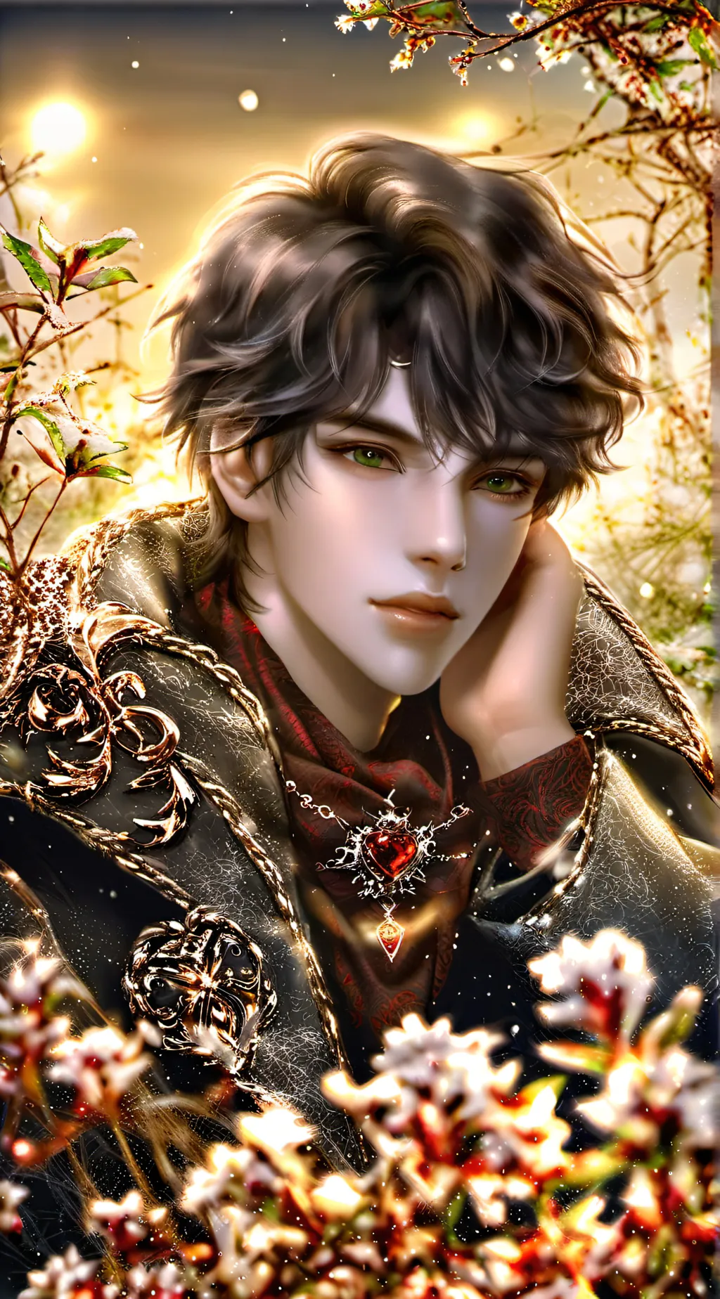 ai character: devin  background