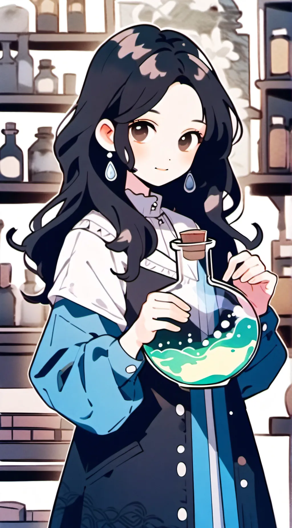 ai character: lilly background