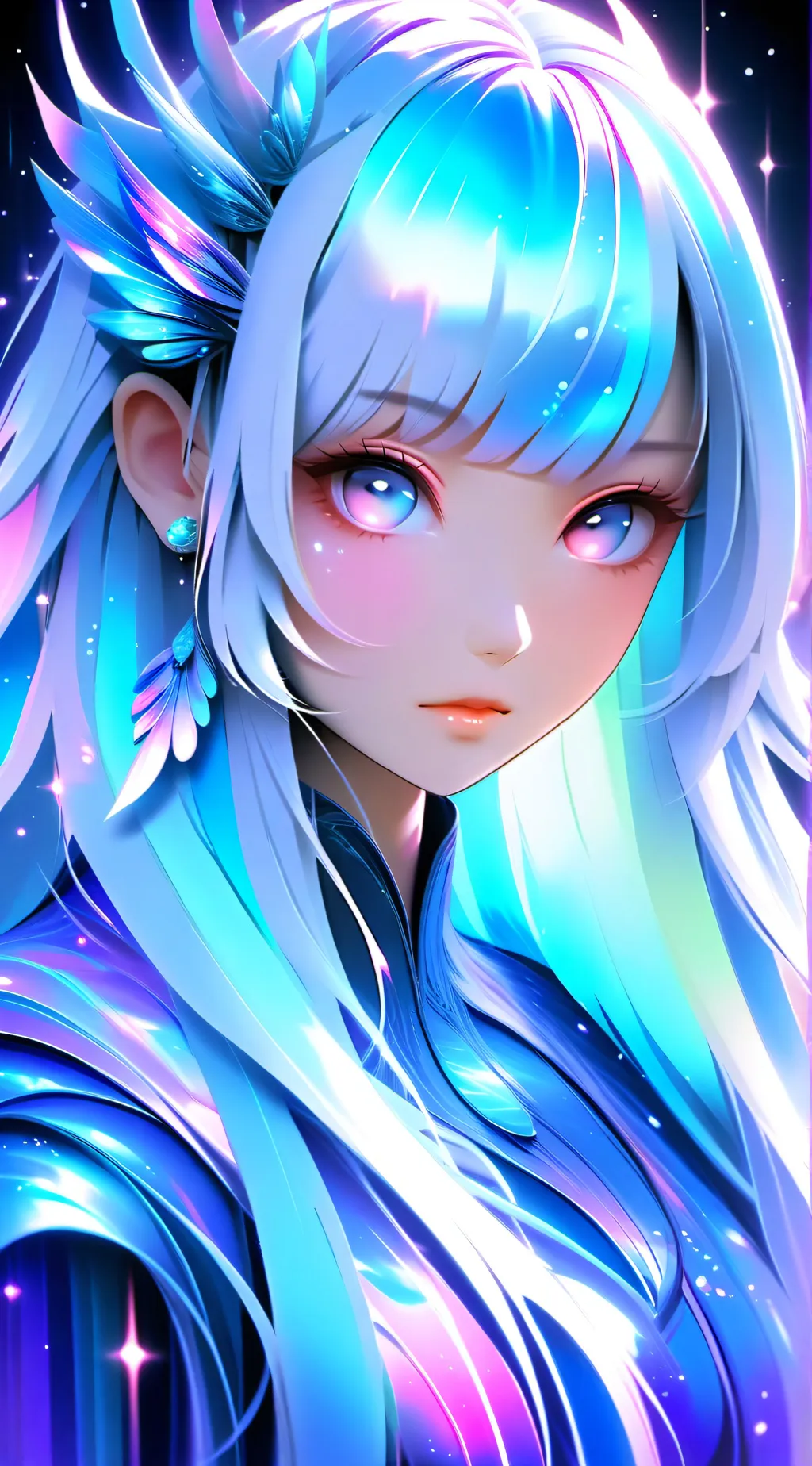 ai character: tia  background