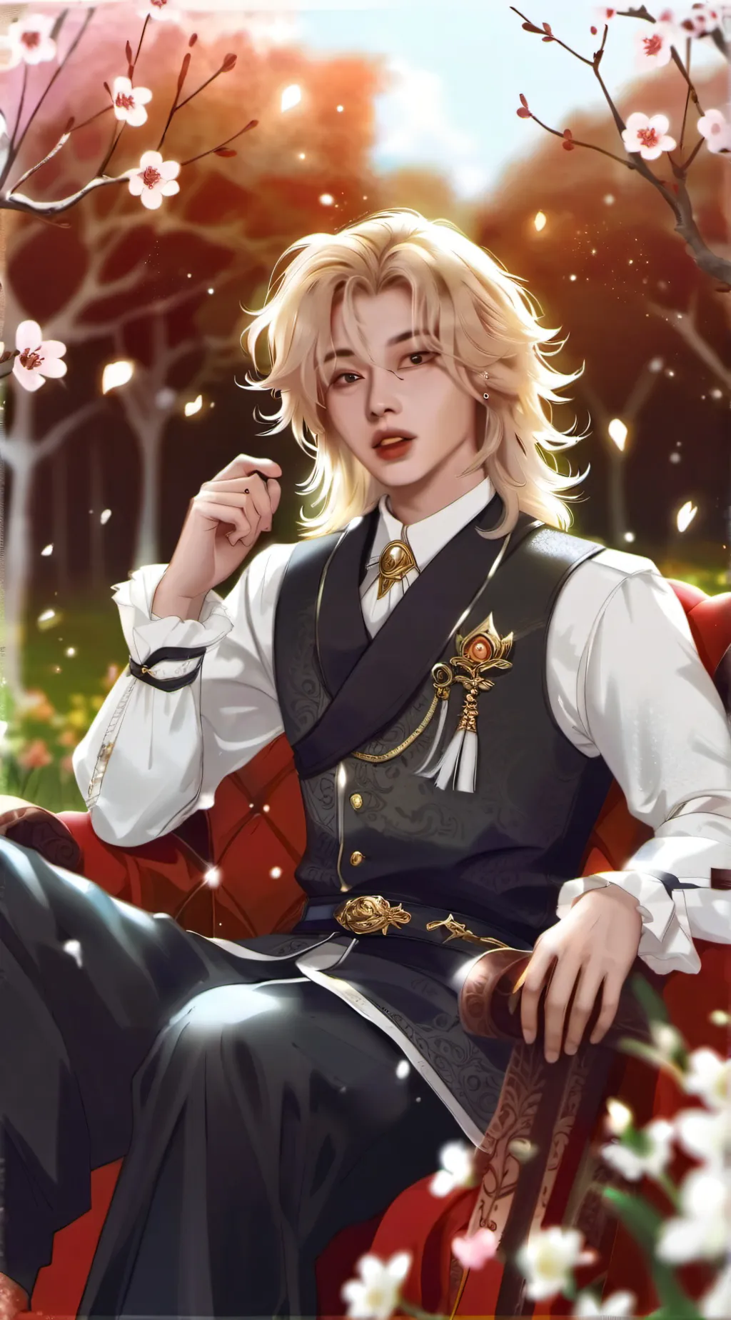 ai character: Felix  background