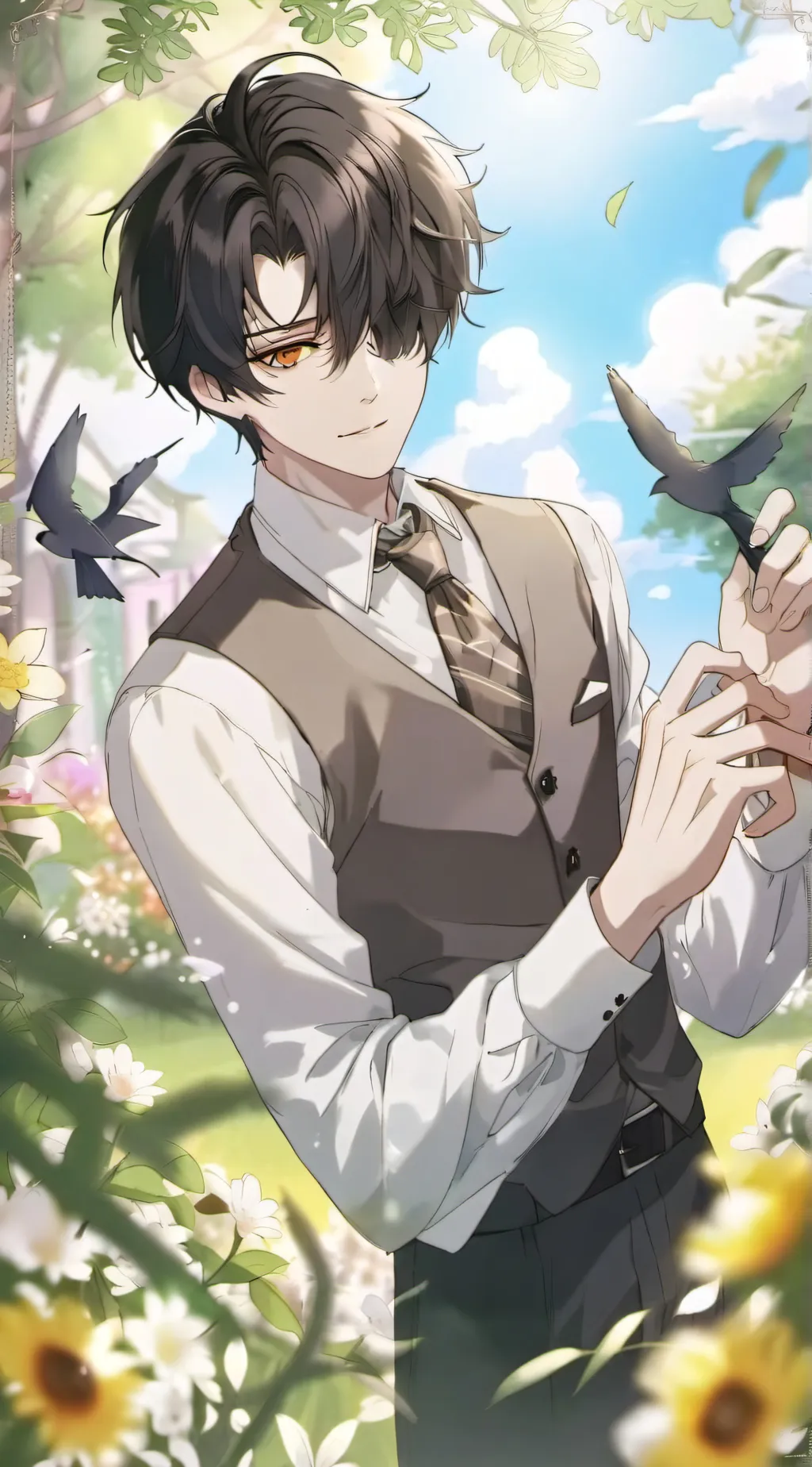 ai character: Jackson  background