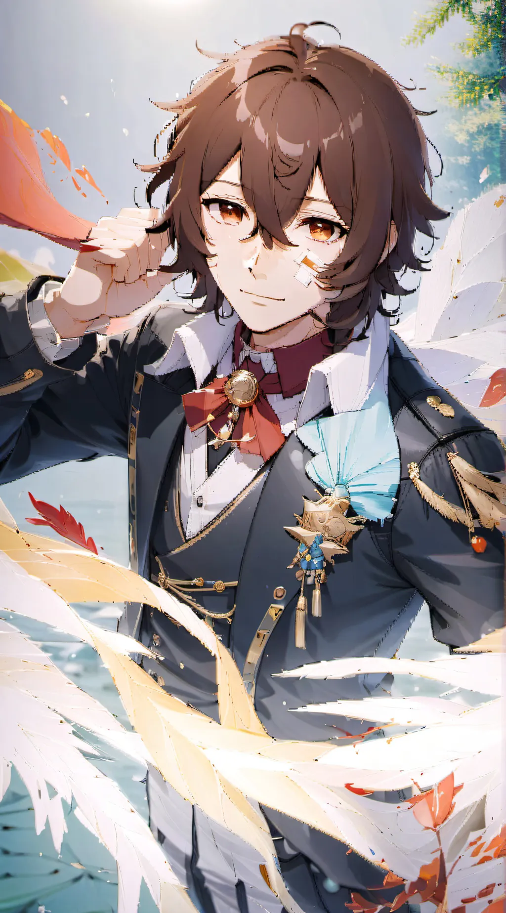 ai character: Bungou stray dogs background