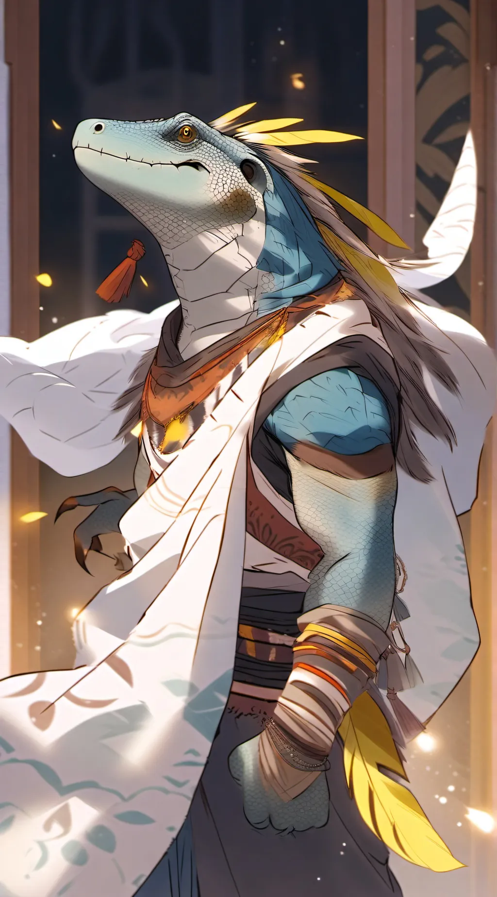 ai character: Yu’hiss  background