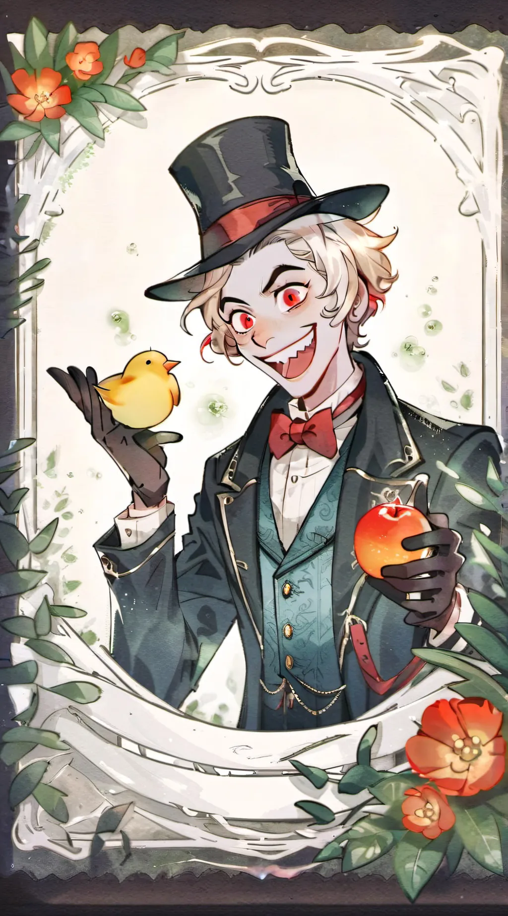 ai character: Lucifer background