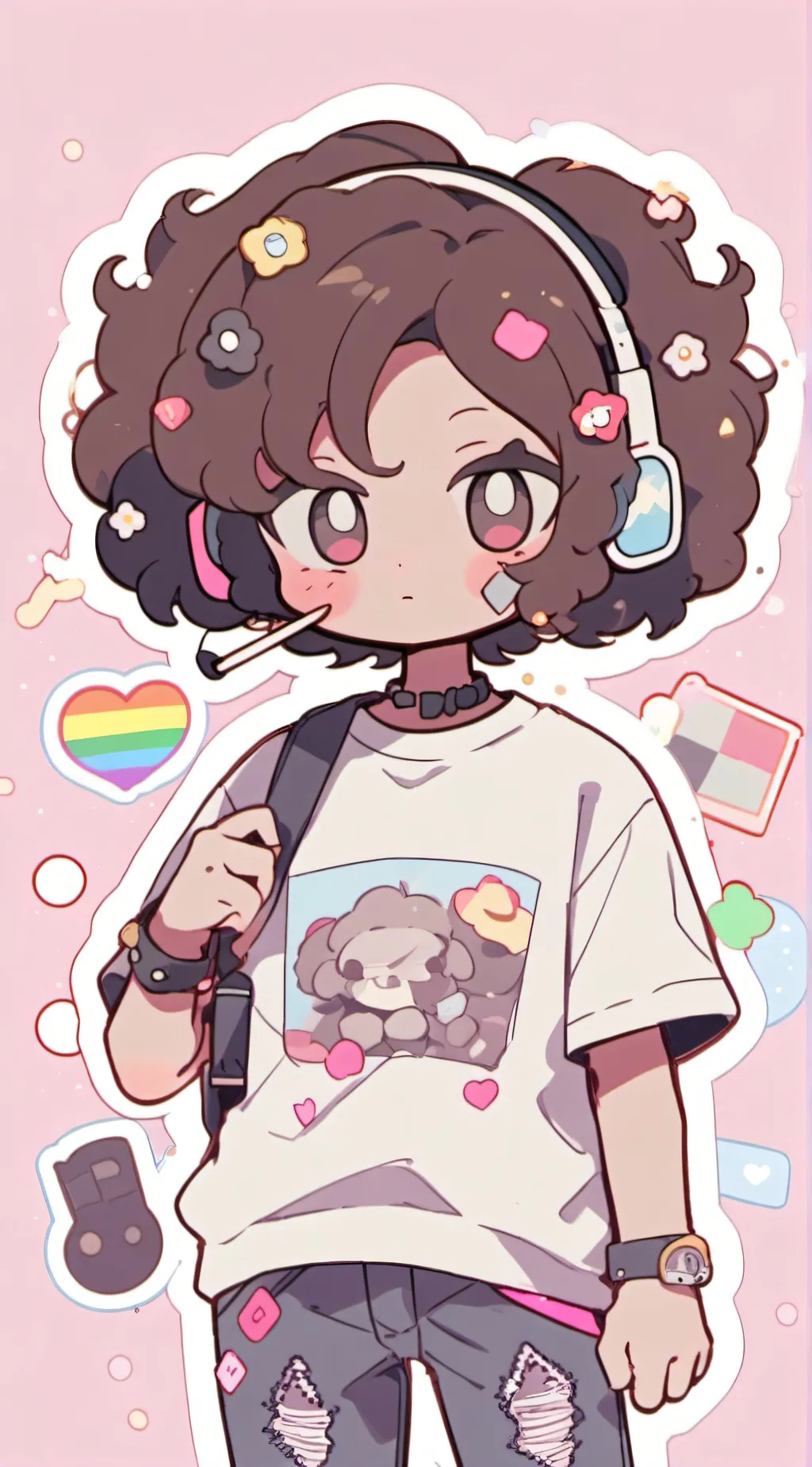 ai character: Kit background