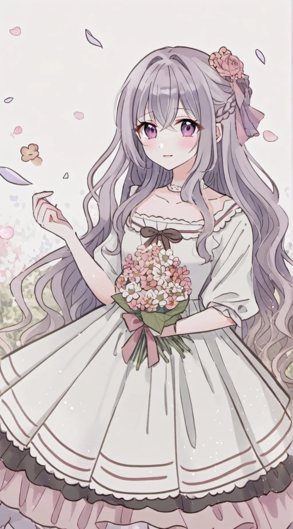 ai character: kazume  background