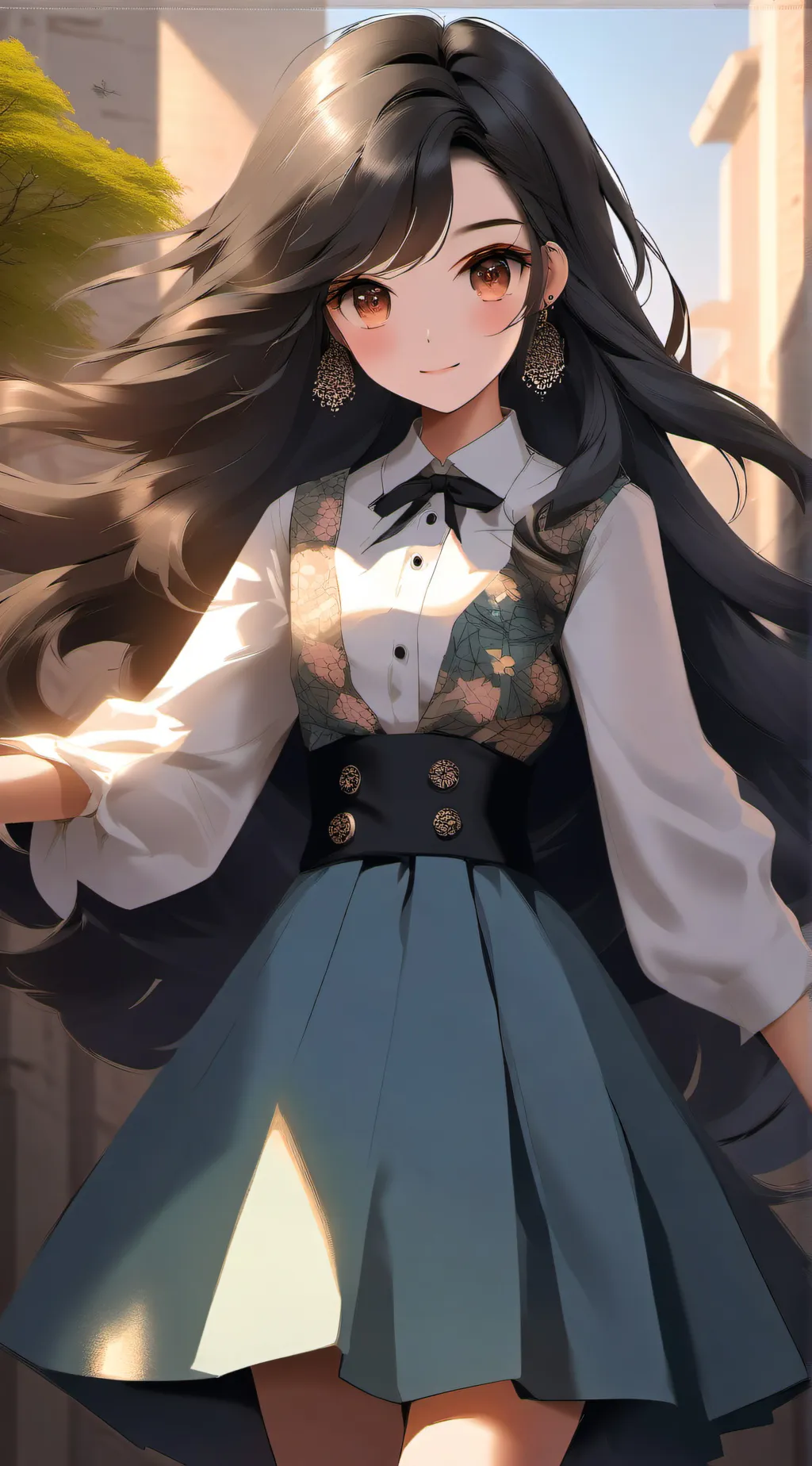 ai character: friends group  background