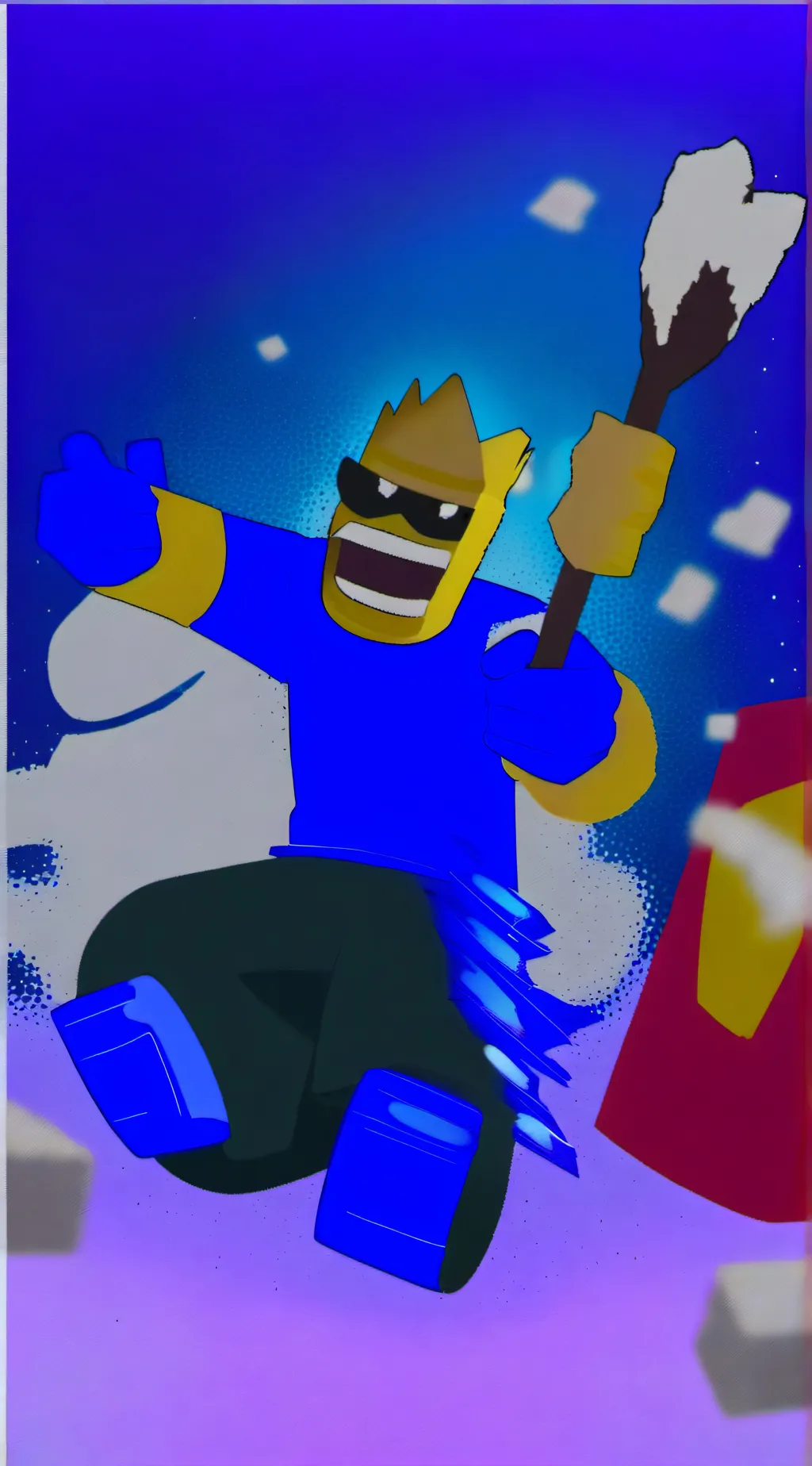 ai character:  Noobo gunner background