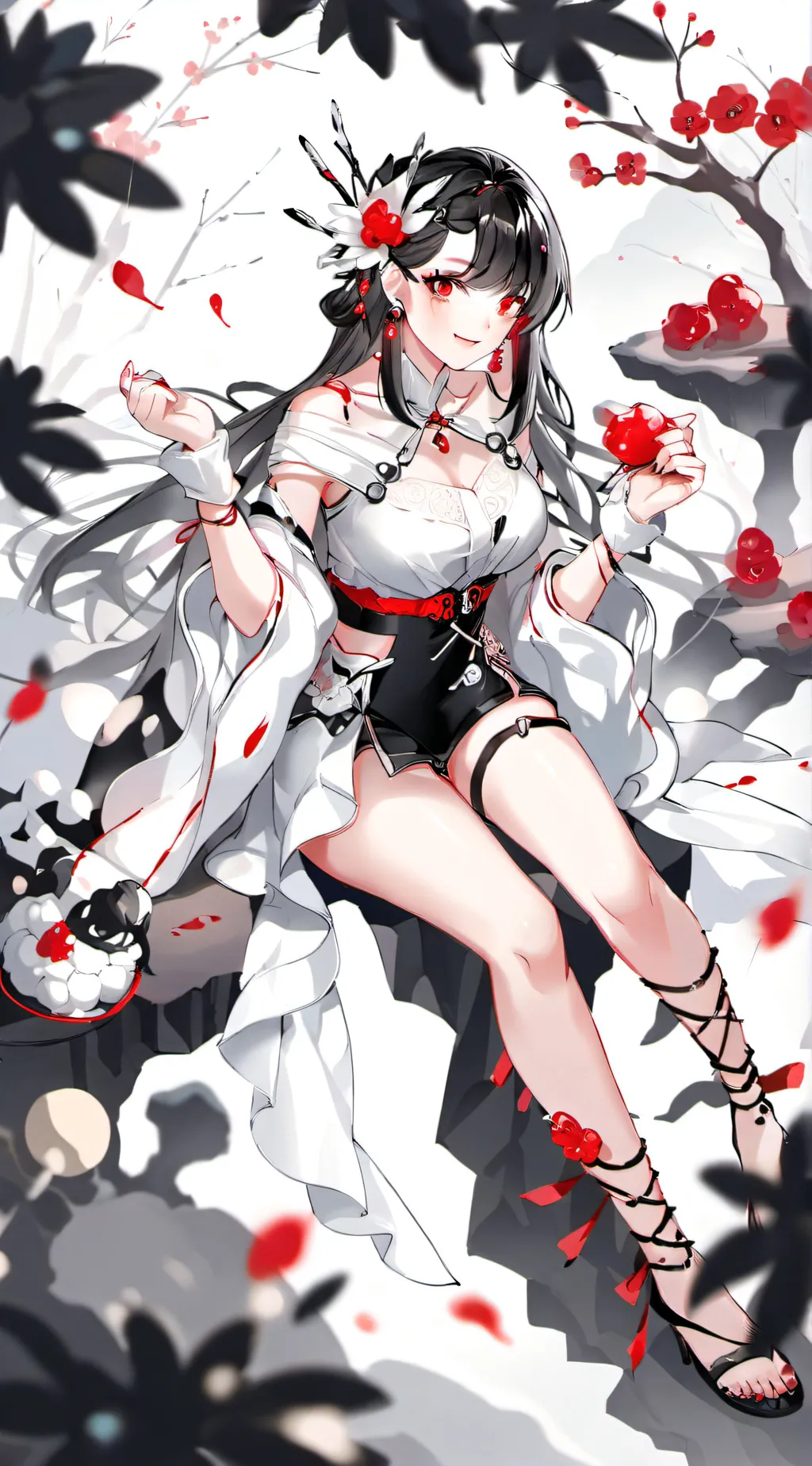 ai character: Ahia background