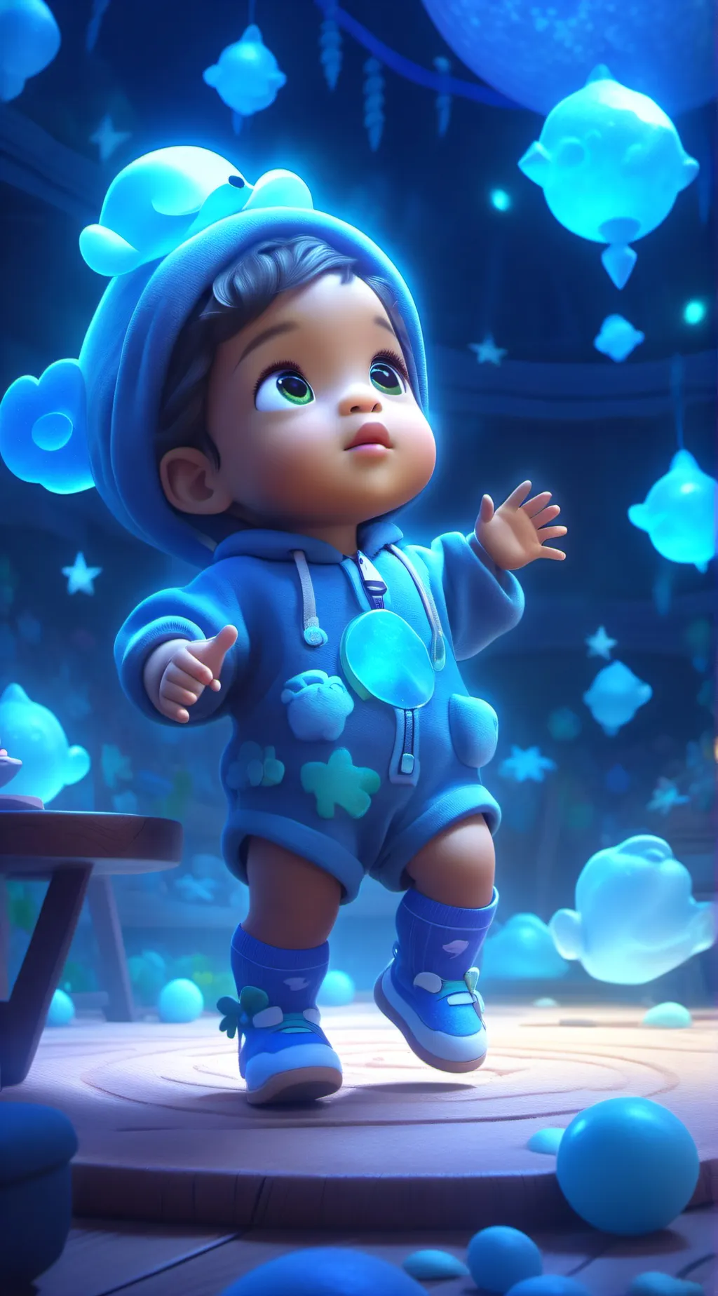 ai character: mri background