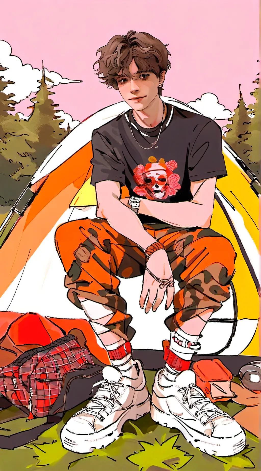 ai character: Matt Rune  background