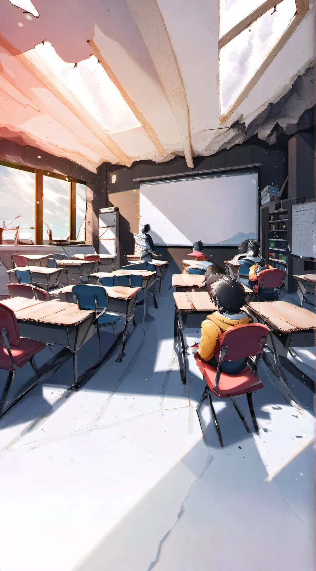 ai character: mha x fnaf background