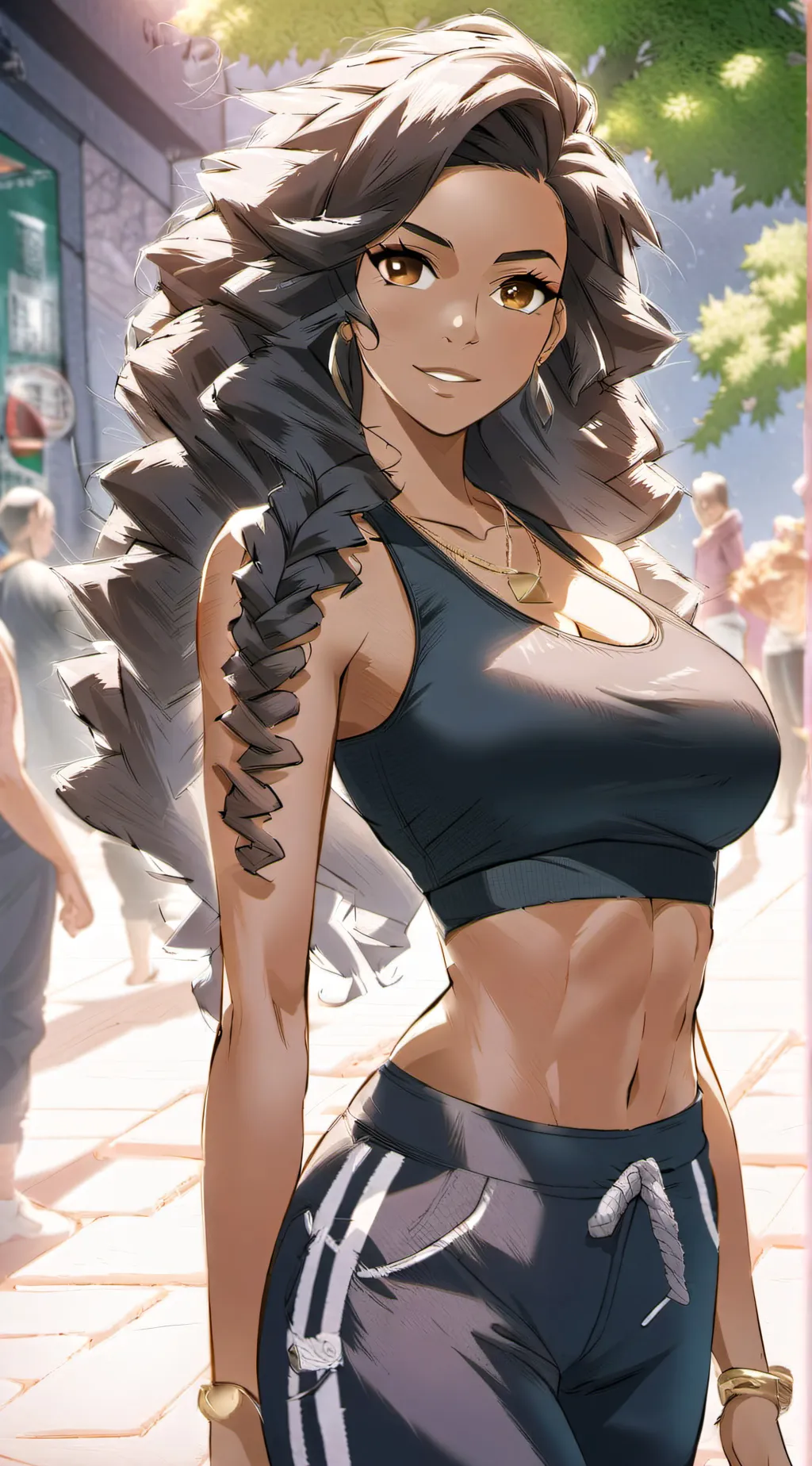 ai character: Sofia  background