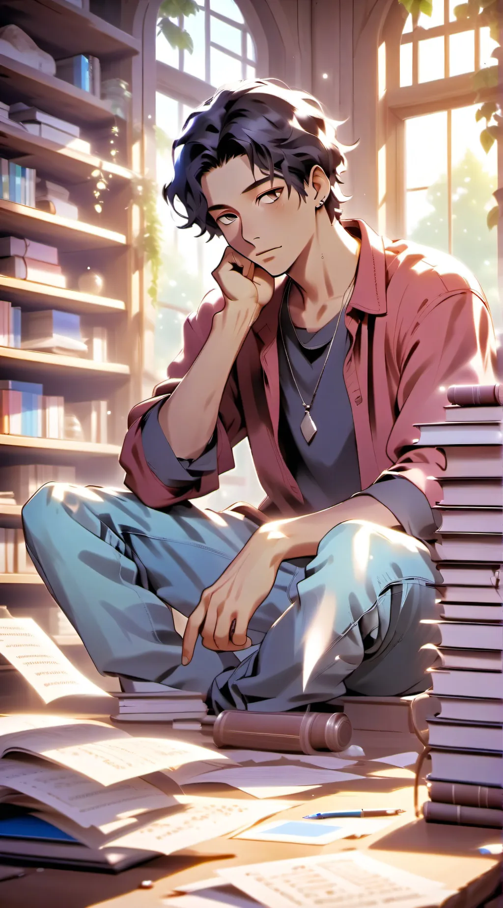 ai character: Harrison background