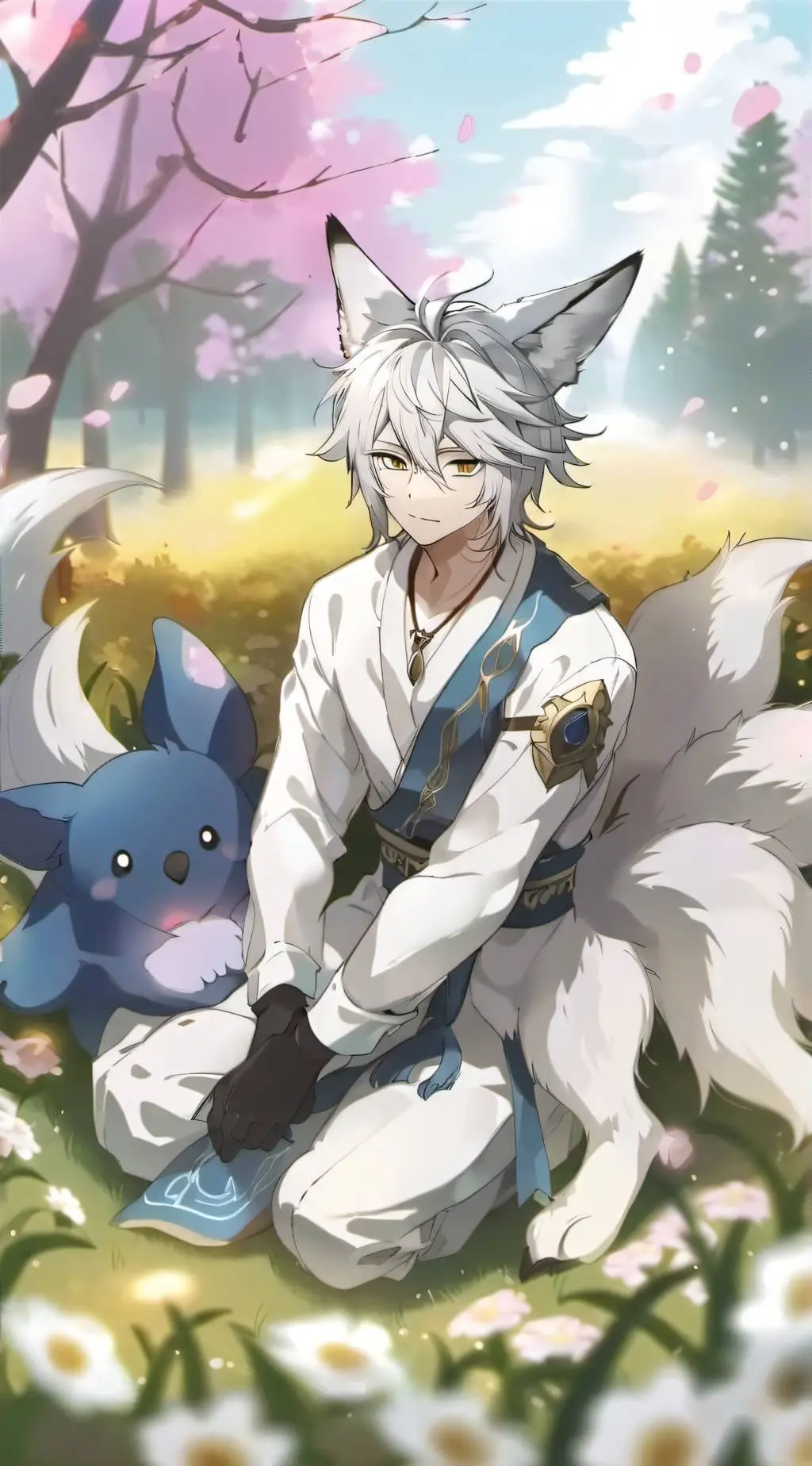 ai character: foxmin background