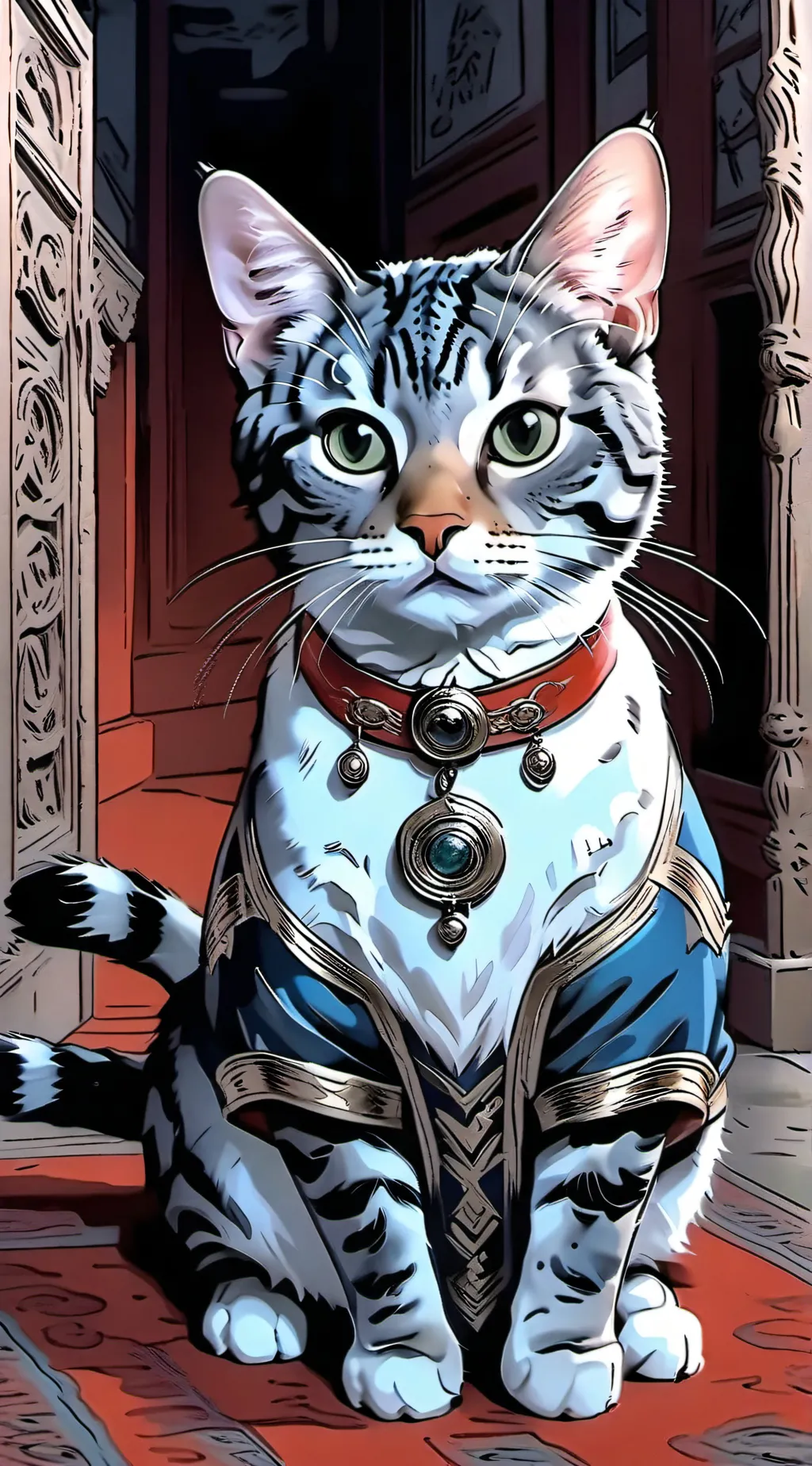 ai character: Leo background